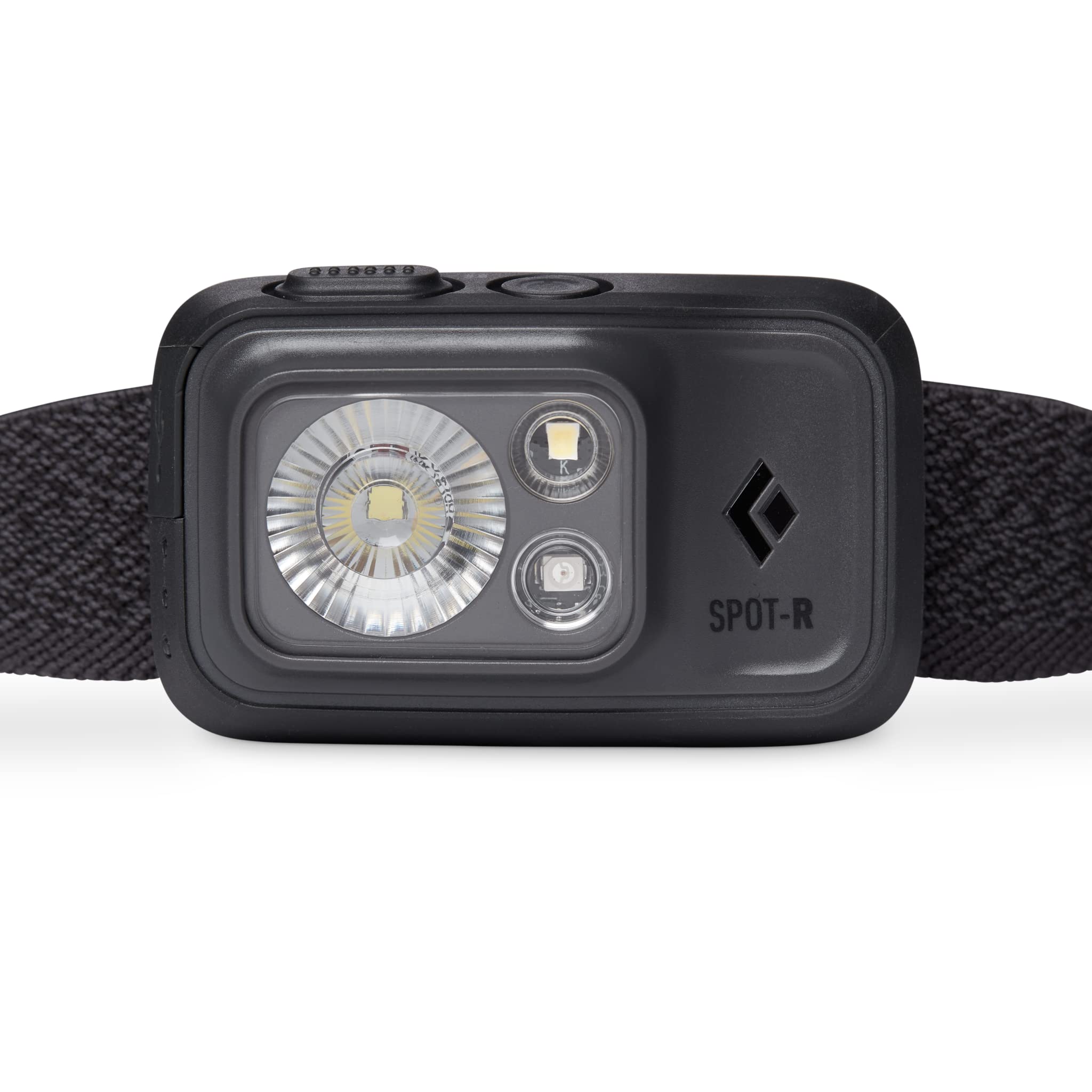 Black Diamond Spot 400-R Rechargeable Led Headlamp, Waterproof And Dimmable For Camping, Hiking, Running, Hunting, Work With Red