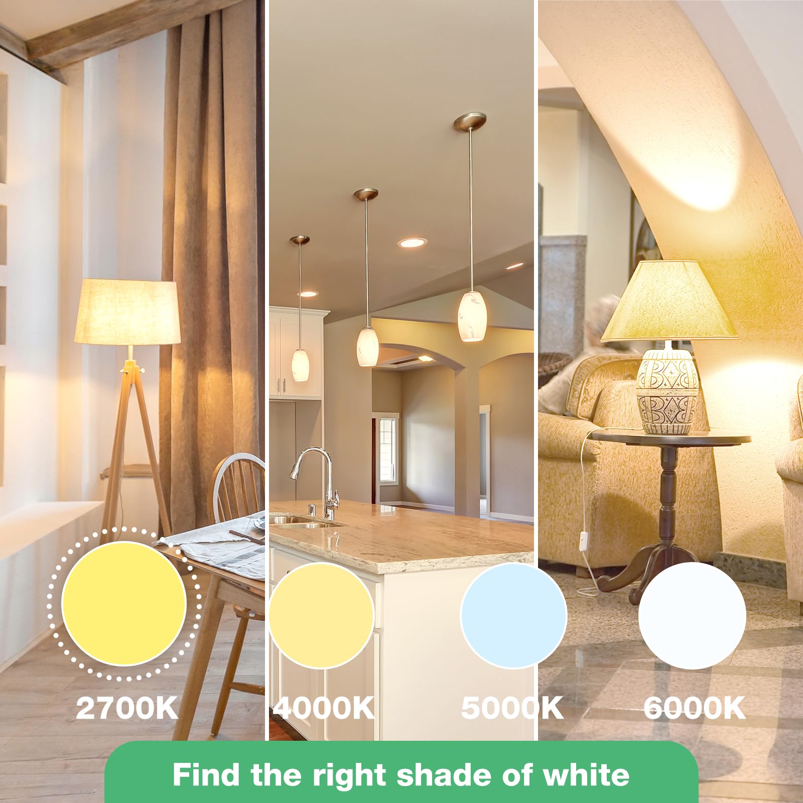 Degnju 48 Pack A19 Led Light Bulbs 60W Equivalent  Soft White 2700K  800 Lumens  E26 Base  Non-Dimmable  8W Energy Efficient Warm Led Bulbs For Home Lighting