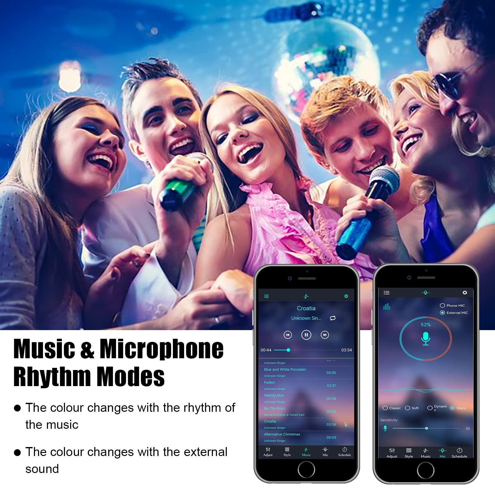 Indmird 50W Rgb Wall Washer Light Bar - Stage & Commercial Lighting For Events, Hotels, & Gardens