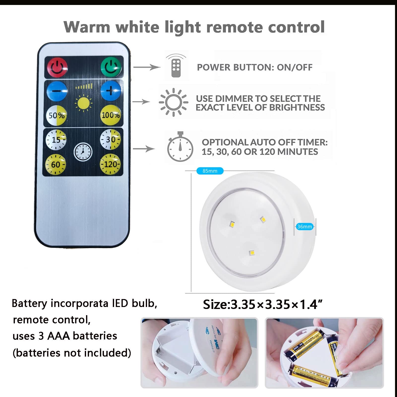 slywise Battery Operated Wall Sconce with Remote, Matte Black Gooseneck Light Fixture, Dimmable Timed, Rechargeable Battery
