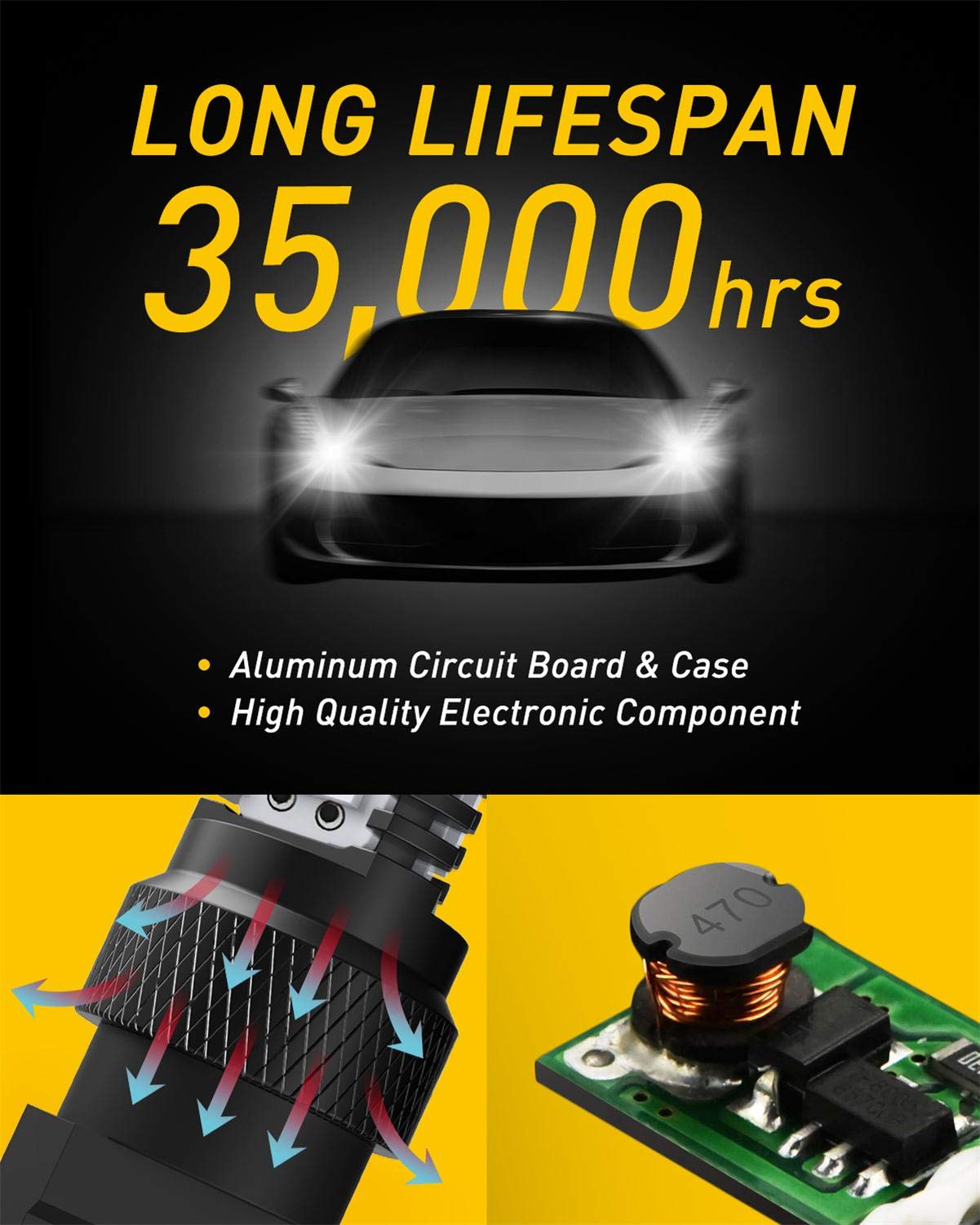 AUXITO Brilliant Red 3056 3057 3156 3157 14-SMD 3030 Chipsets LED Bulbs with Projector for Brake Light Tail Light Turn Signal Bl