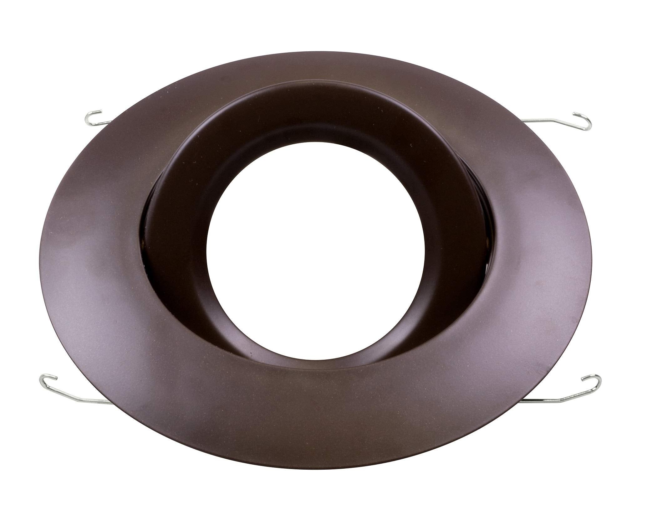 Nicor Lighting 6 Inch Oil-Rubbed Bronze Recessed Gimbal Ring Trim, Fits 6 Inch Housings (17558Ob)