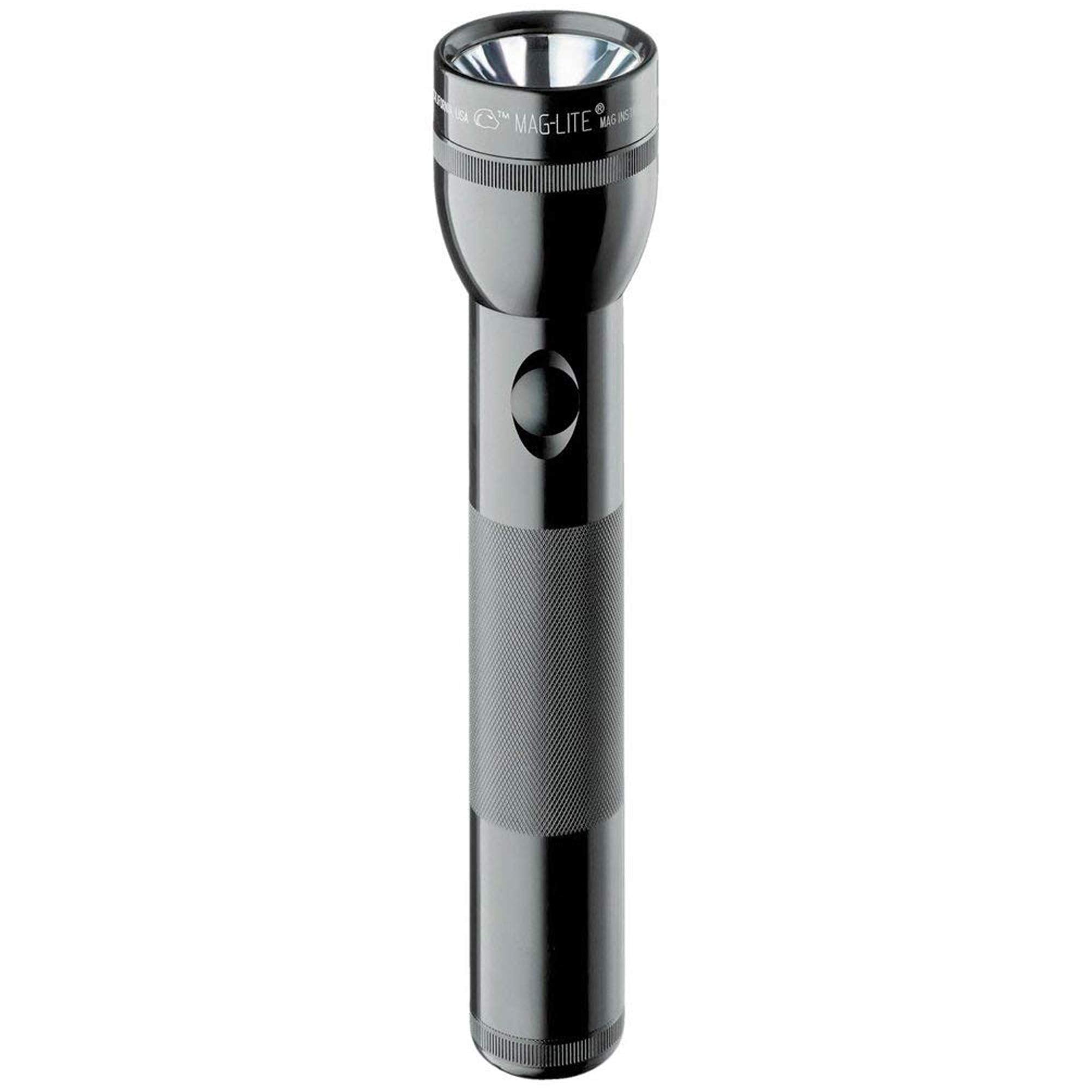 Maglite Heavy-Duty Incandescent 2-Cell D Flashlight  Black
