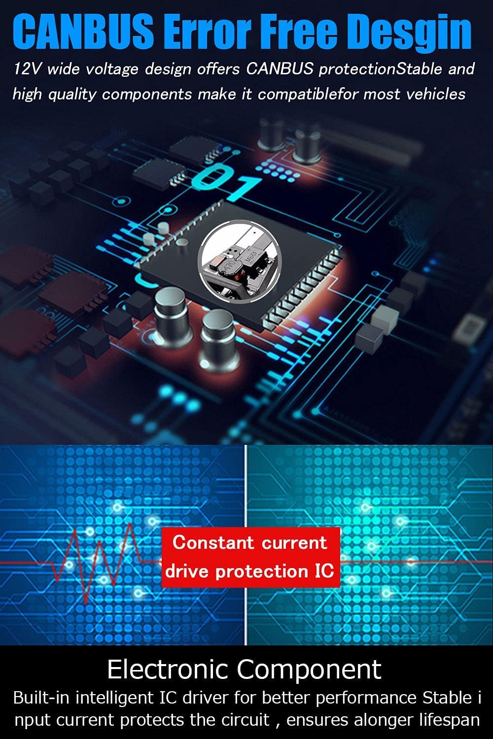 921 Led Bulbs 912 Reverse Lights Pack Of 6, 6000K Xenon White Canbus T10 T15 906 W16W 921K 922 Back-Up, Replacement For Cargo Lights