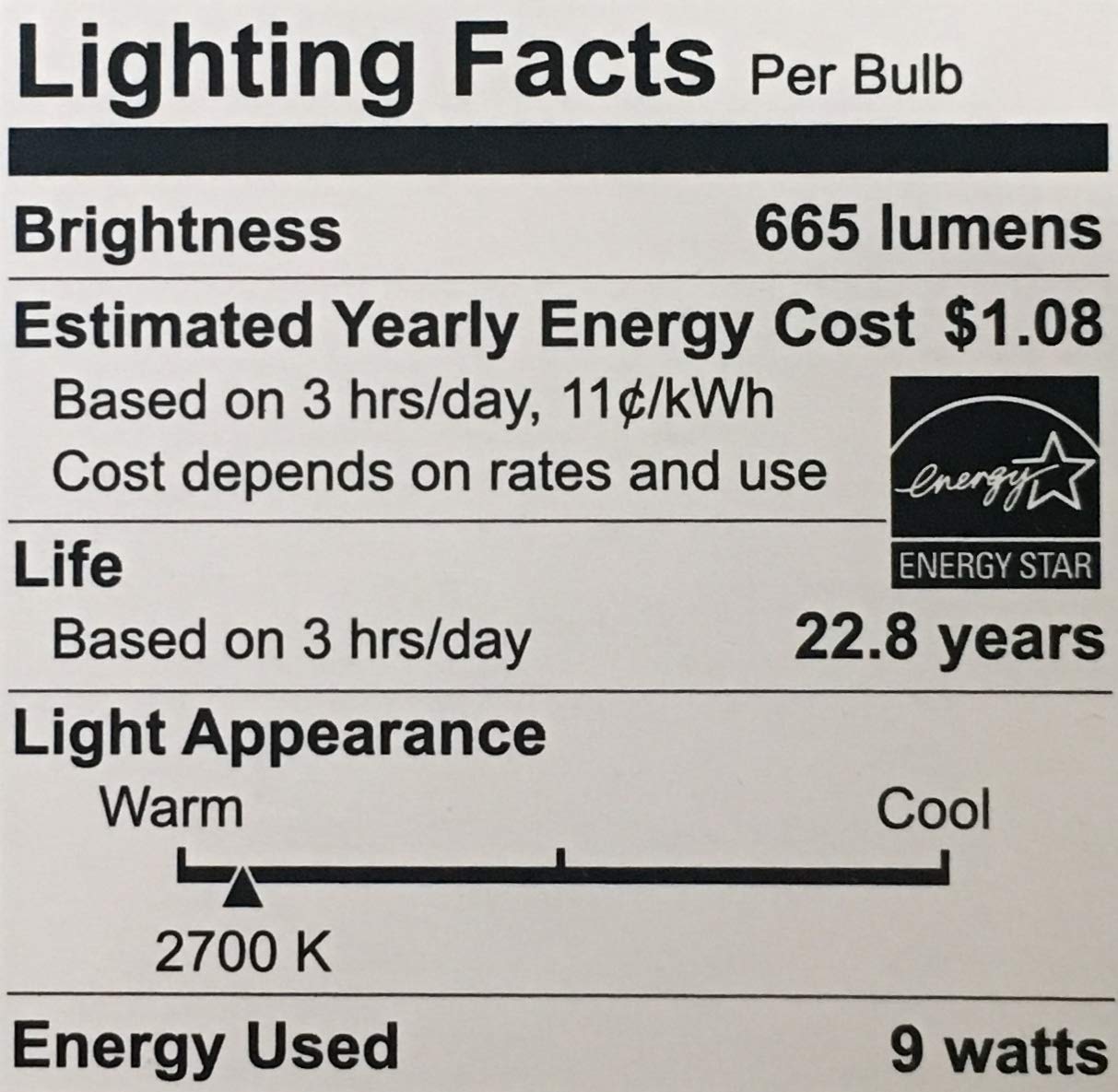 EcoSmart 65W Dimmable LED Light Bulb, Soft White BR30, 6-Pack, Energy Efficient, Long Lasting, Perfect for Home Lighting