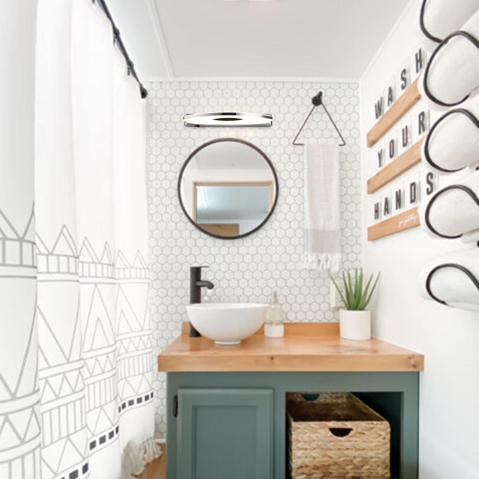 Maichis 12V Rv Vanity Light Fixture With On/Off Switch, 15.7Inch Luxury Decorative Led Mirror Light With Acrylic Lens, 12V Rv Wall Sconces Fixture For Rv, Boat, Marine, Motorhome, Caravan