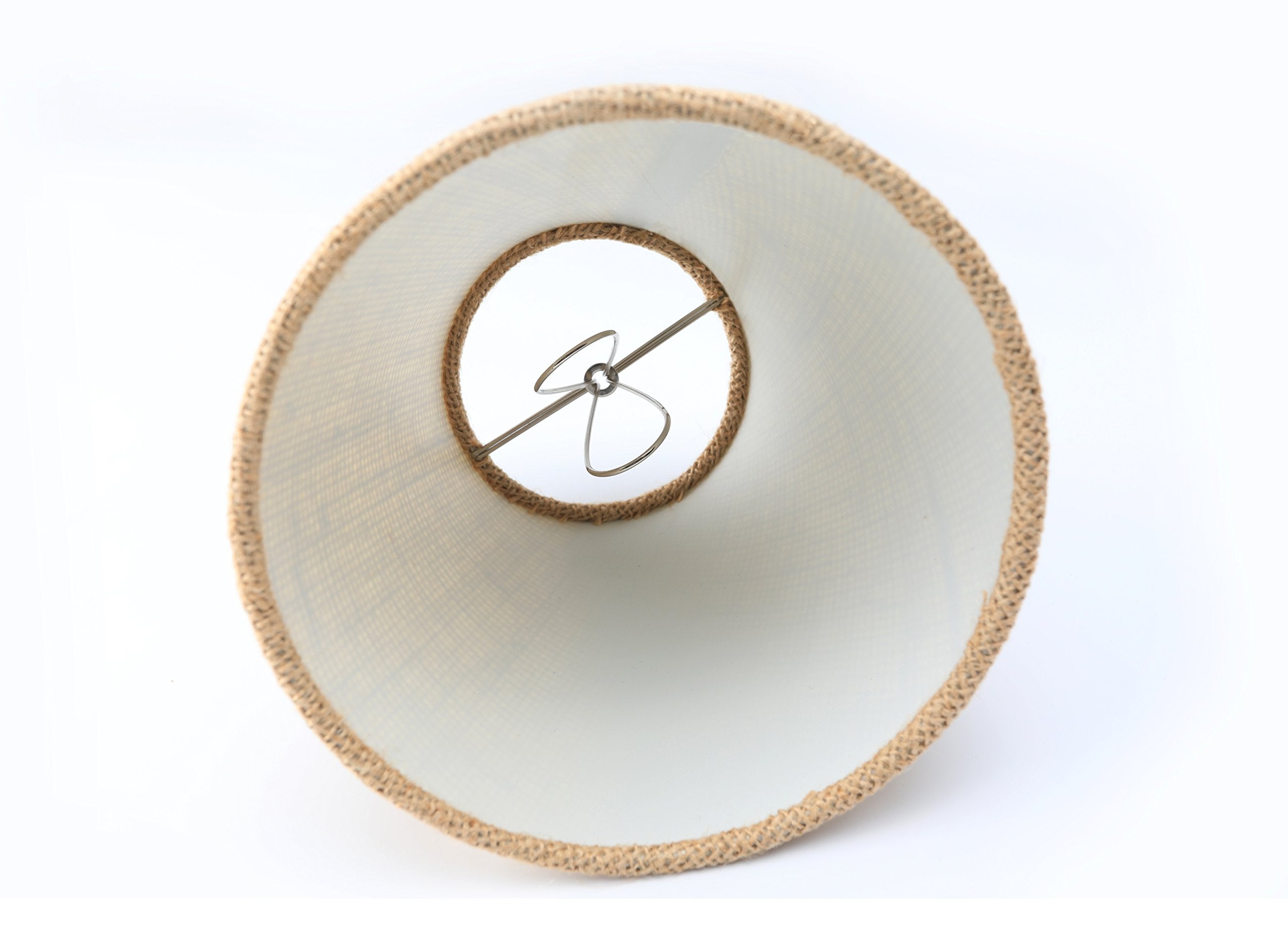 Eurus Home Small Lamp Shade Set Of 6 Burlap Chandelier Shades 3X6X5 Natural S03