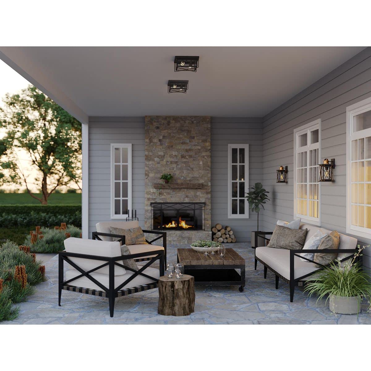 Progress Lighting Barlowe Outdoor Light Fixture, Bronze, 5.50x11.50x11.00, Alloy Steel, Model P550069-020