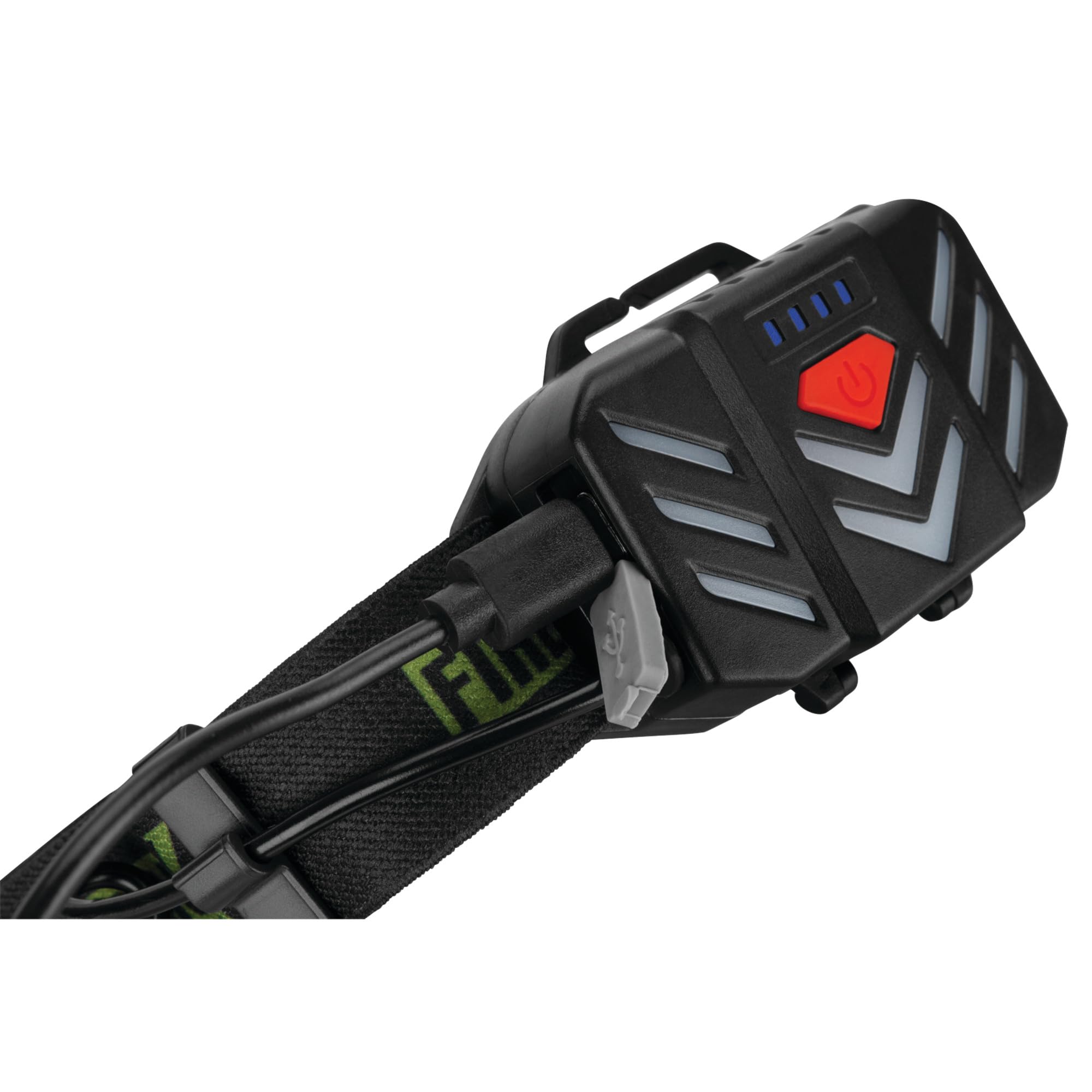 Performance Tool W2682 Rechargeable Headlamp - 550LM, COB Technology, Adjustable Strap, 5 Output Settings, Metal