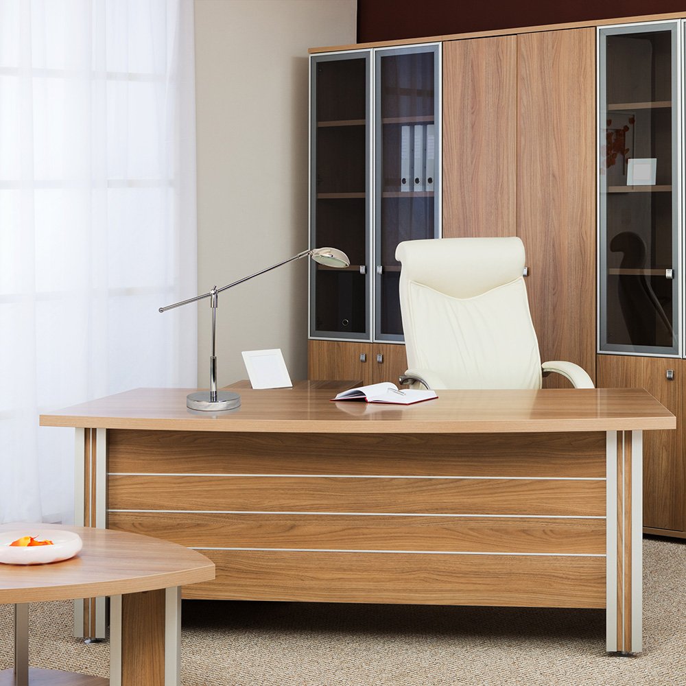 Simple Designs Ld1035-Chr 21&quot; 3W Balance Arm Led Desk Lamp With Swivel Head, Chrome