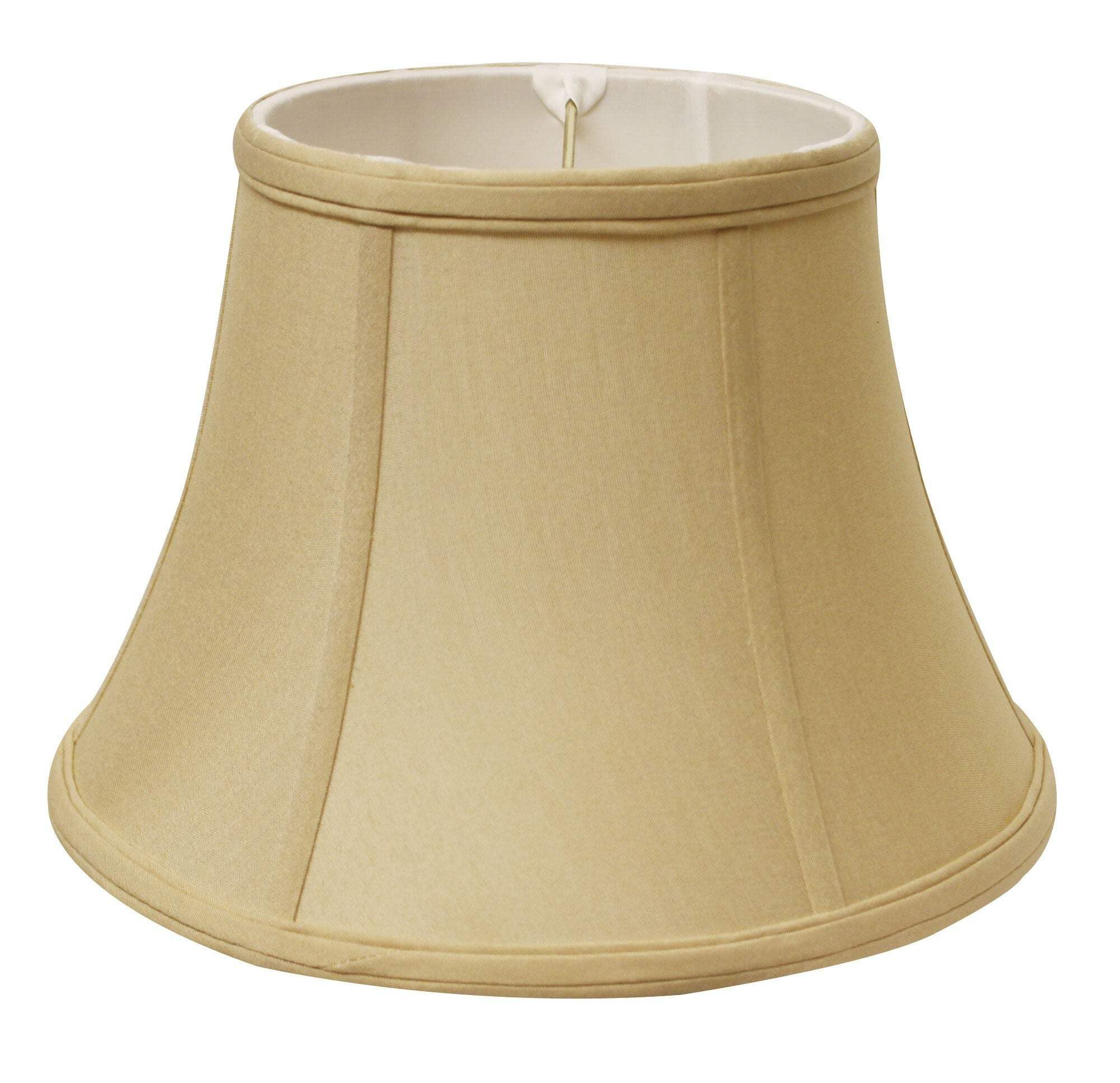 Homeroots Drum Lampshade 18 In. - Pale Brown, Warm White - Model 469493
