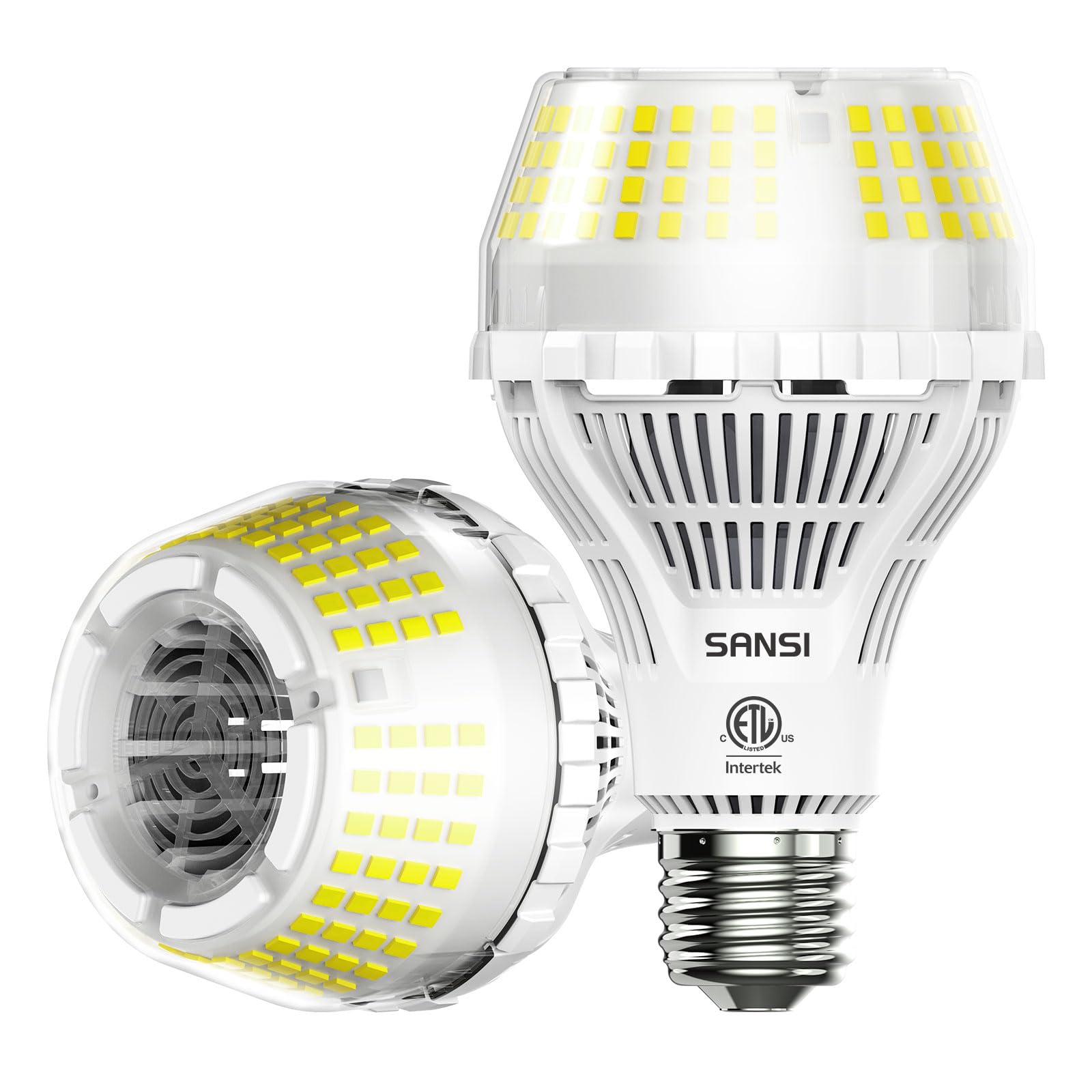 Sansi 250W Equivalent Led Light Bulb, 4000 Lumens Super Bright Led Light Bulb, E26 A21 5000K Daylight Led Light Bulbs Non-Dimmab