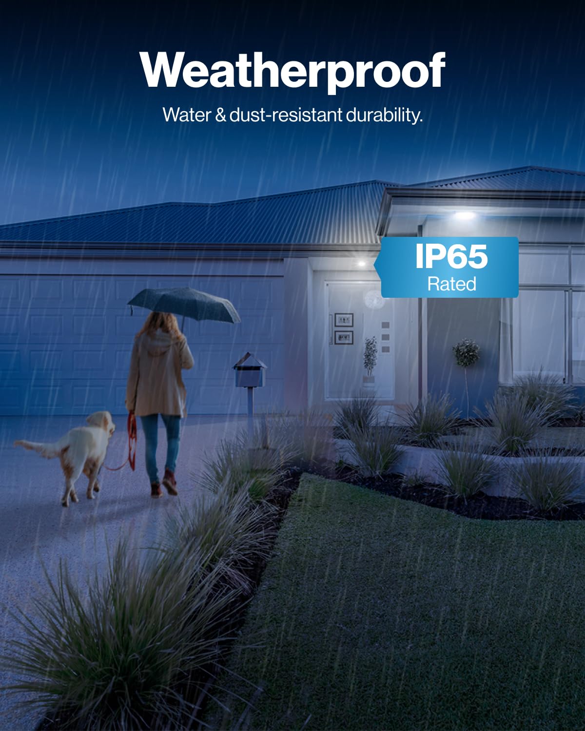 Sunco Outdoor Flood Light Bulbs, Par38 Led Flood Lights Waterproof, 1800 Lm, 15W (150W Equivalent), 3000K Warm White, Dimmable,