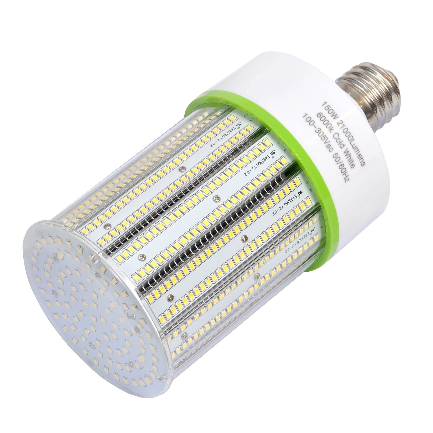 Bmxkpo 150W Led Corn Lights,E39 Mogul Base Led Bulb 5000K Daylight Commercial Grade Corn Light Bulbs For Warehouse Parking Lots 