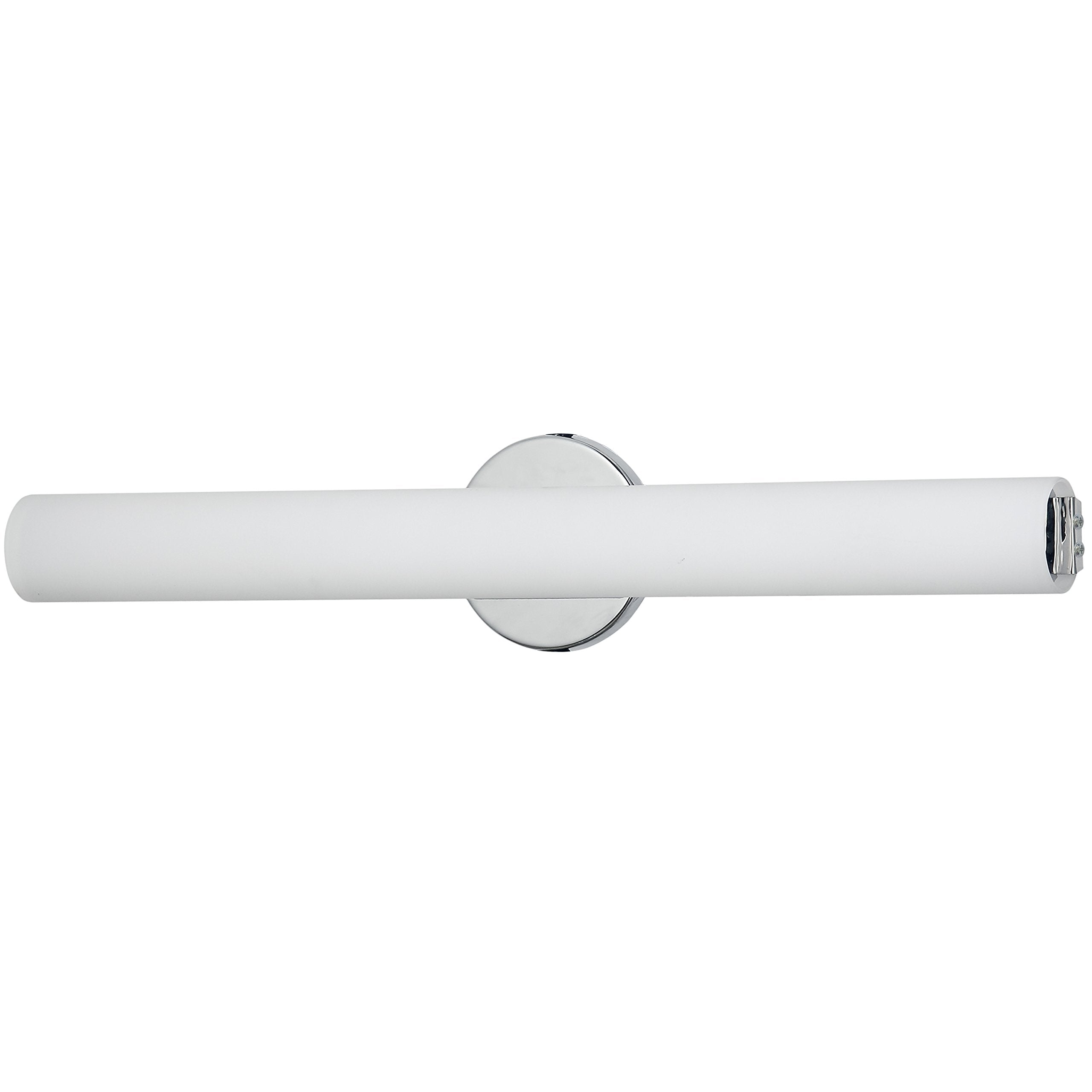 Dainolite 30W LED Vanity Light, 24in (61 cm), Polished Chrome, Model VLD-174-24-PC, Metal Construction