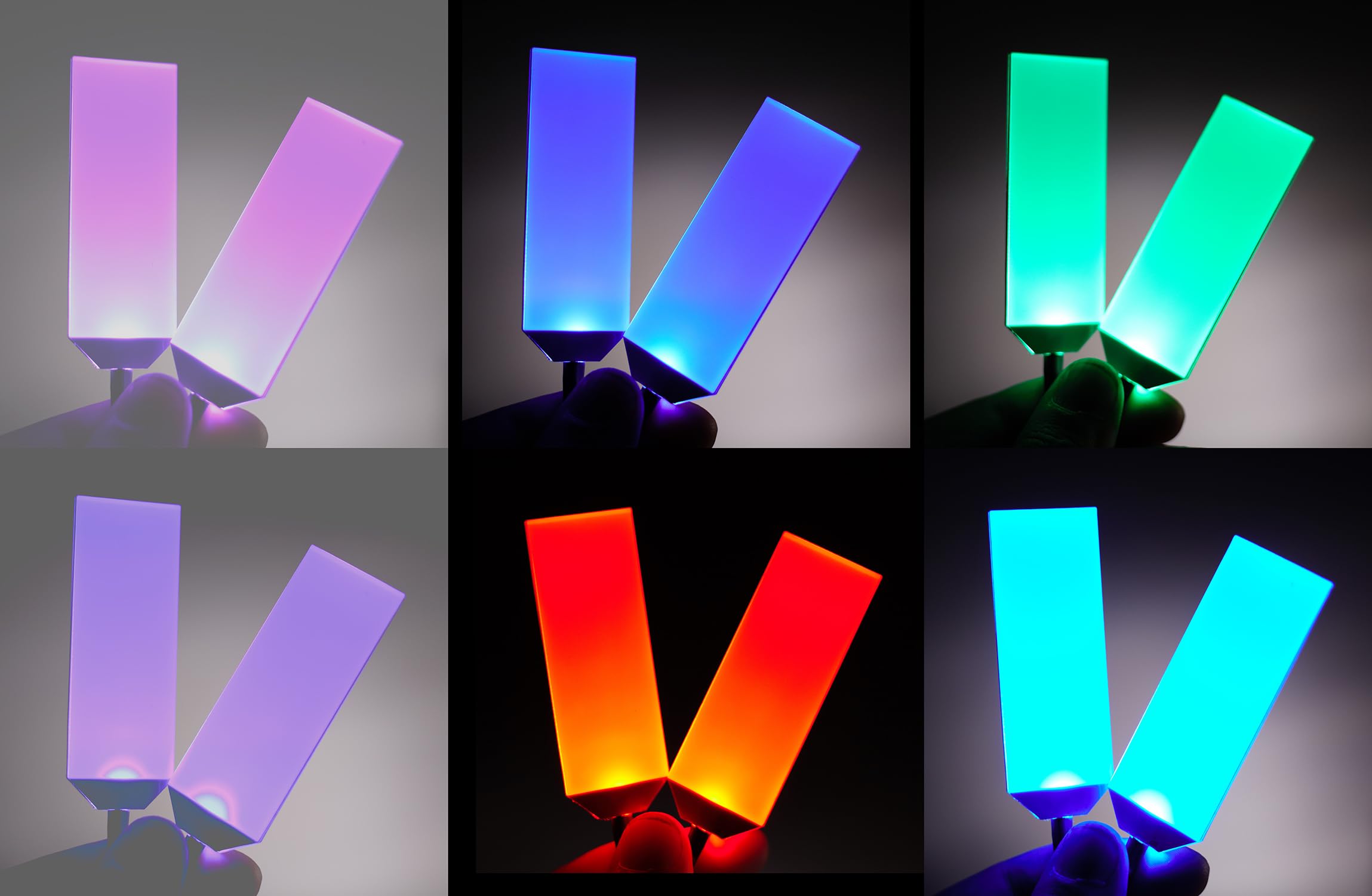 mlnyitus RGB Button Switch Helmet Light Kit - Flexible Batman DIY Cosplay Decorations for Men