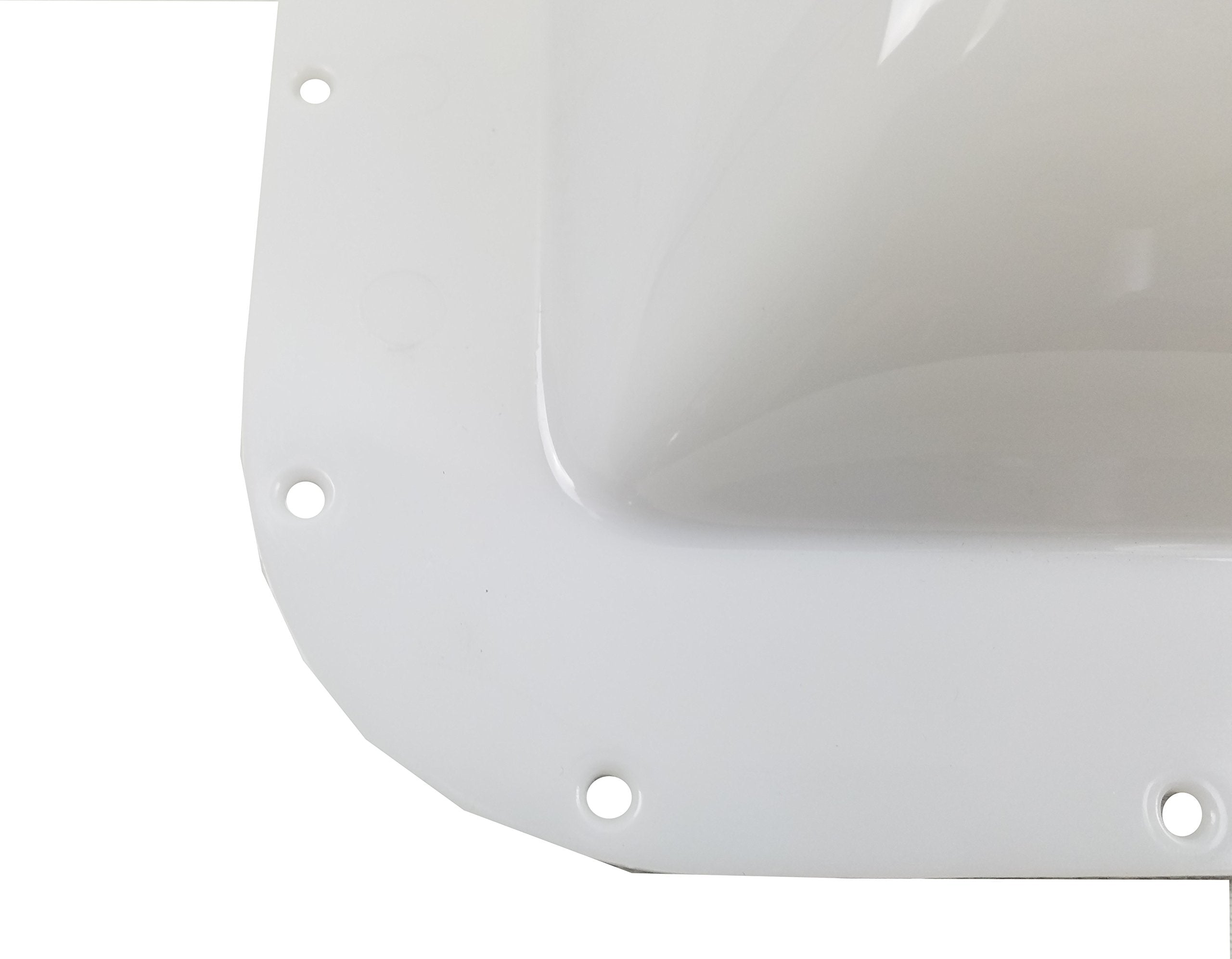 Class A Customs Premium Heavy Duty Rv Camper Trailer Exterior Skylight - 18 X 26 Od / 14 X 22 Id White