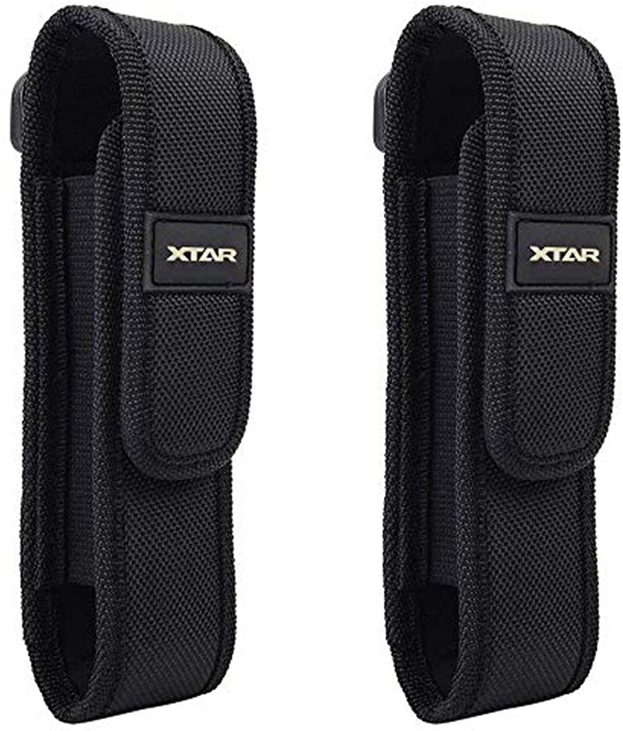 Xtar 2-Pack Flashlight Battery Pouch Holster For 6.5&quot;-8&quot; Flashlights Compatible With Fenix & Sure