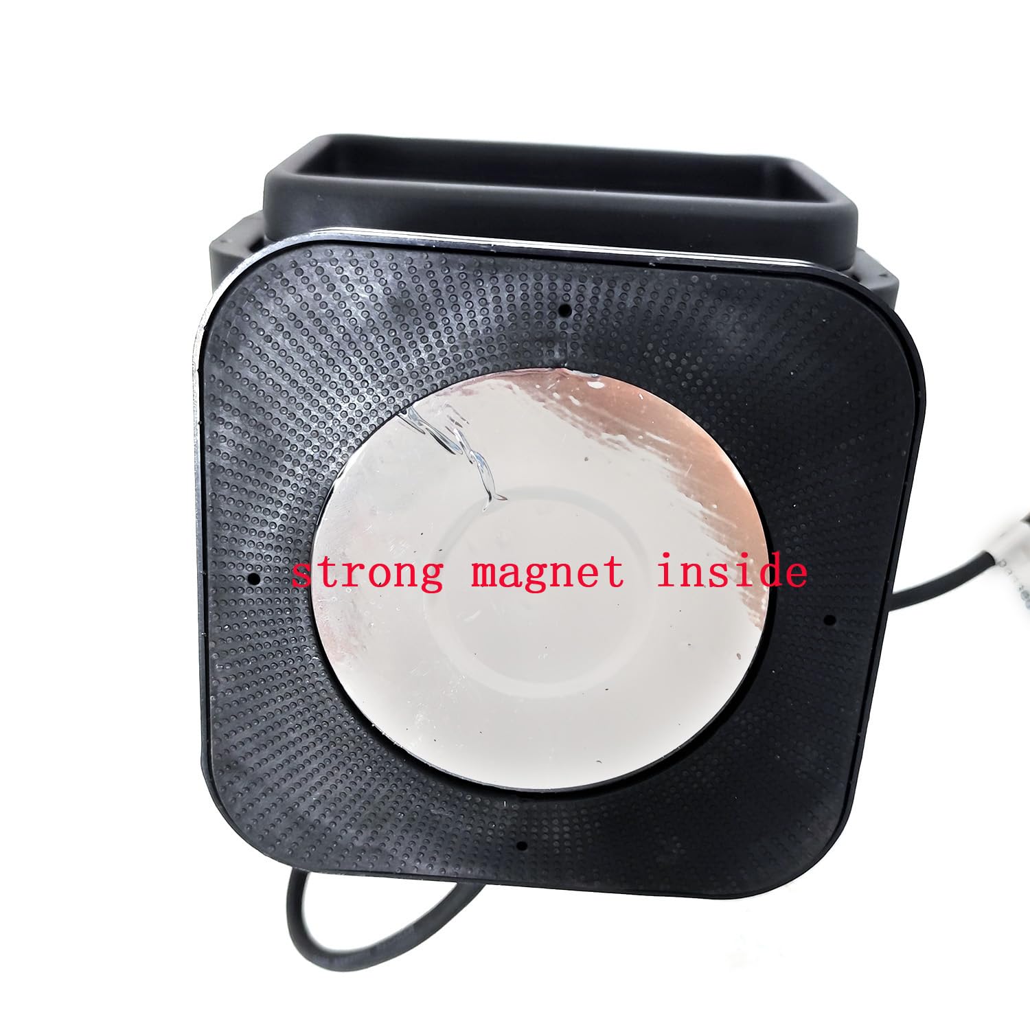 HANGXING 6 Inch 70W LED Search Light - 360° Rotating, Remote Control, Magnetic Base, Black, Model HX116-70W for Camping & Offroad Use