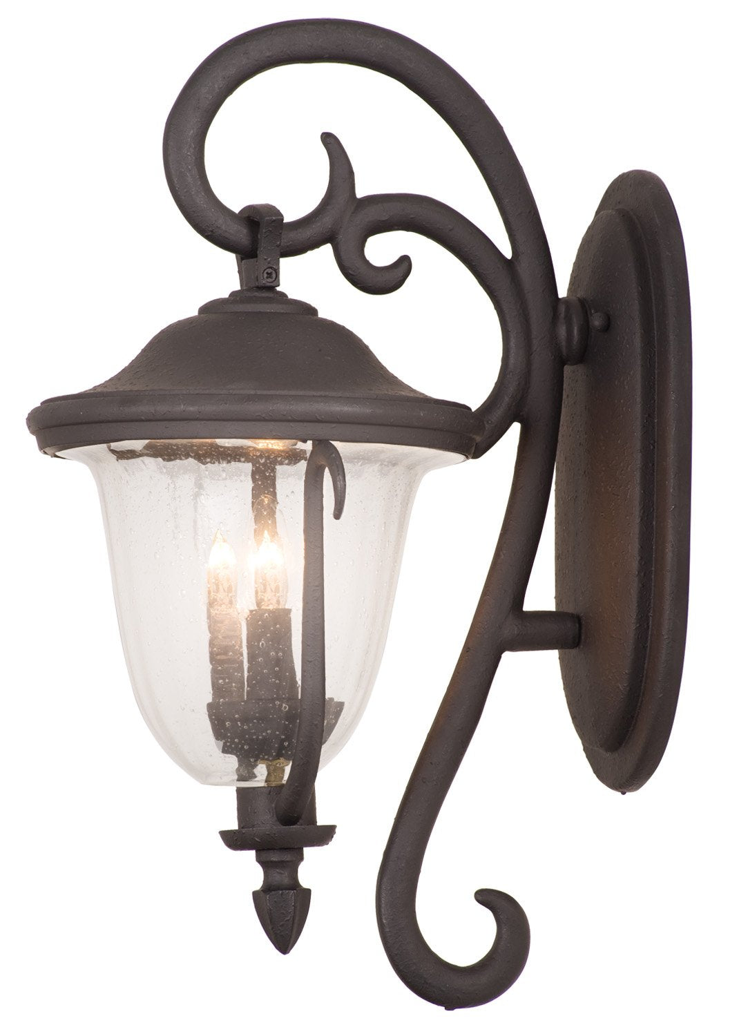 Kalco 9001MB Santa Barbara Outdoor 2 Light Wall Sconce Bracket, Small