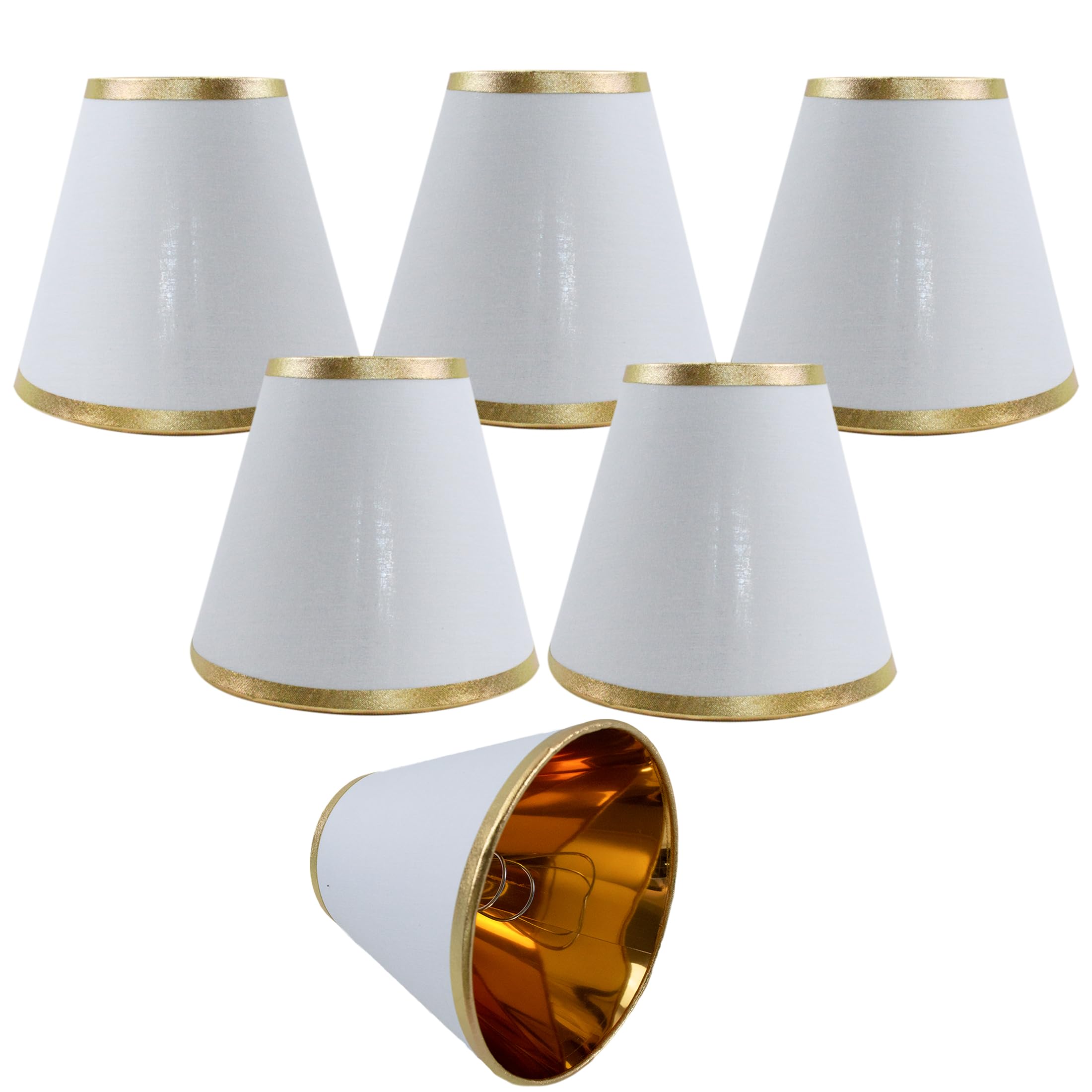 TAaMTYH small lamp shade chandelier shades set of 6,Fabric Lampshade for Wall Lamp,chandelier shades,small tadle lamps,For Cutti