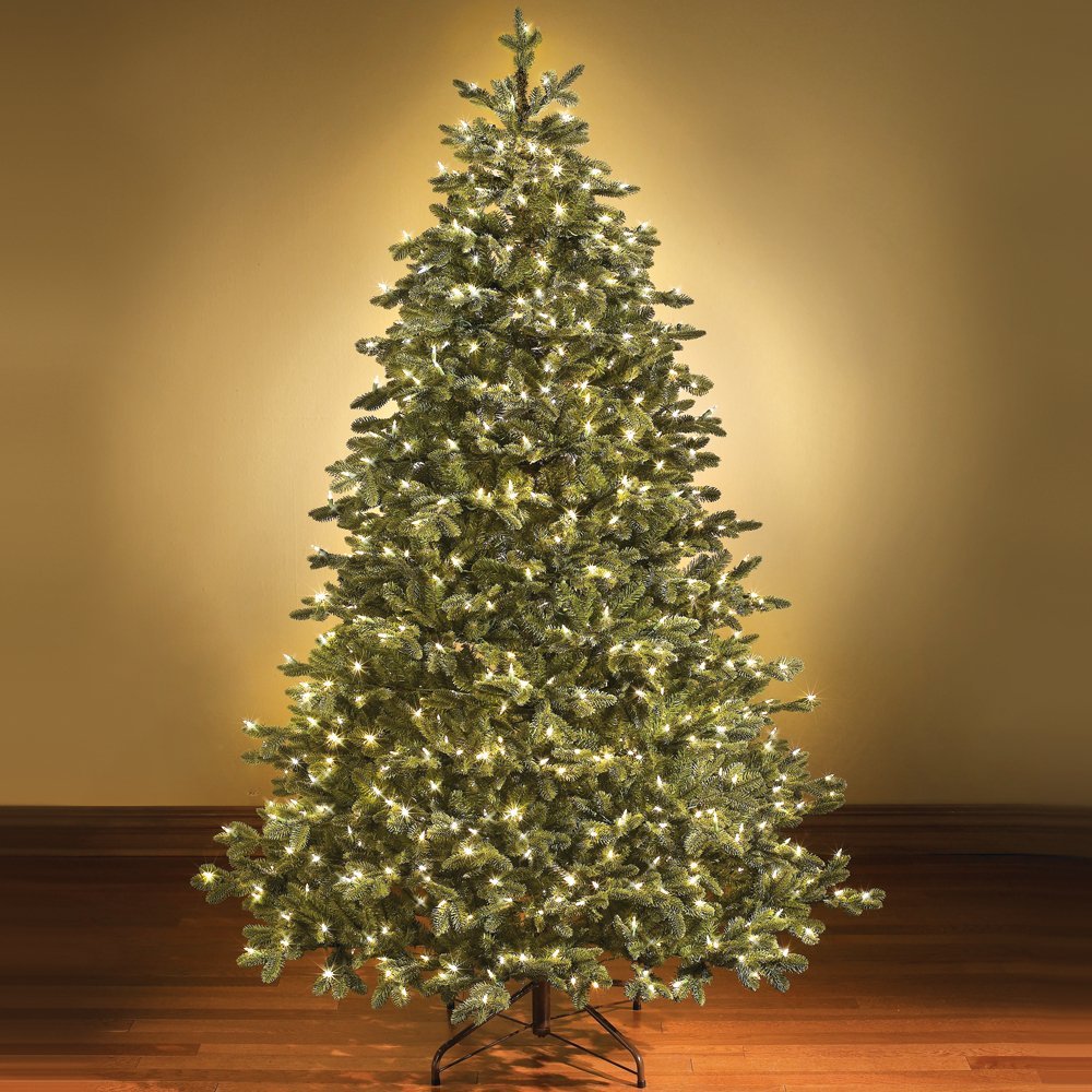 Holiday Essence 100 Count Mini Christmas Lights Set, Clear Incandescent, Green Wire, UL Certified, Indoor/Outdoor Holiday Decoration