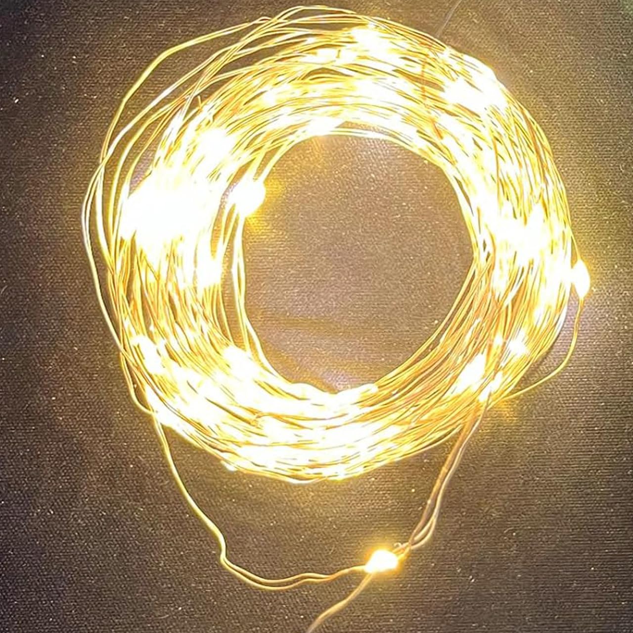 Fmmthq 6-Pack Fairy Lights - 3.3Ft 10 Led Warm White Silver Wire Mini Lights For Mason Jars, Diy Crafts, Christmas, Wedding Decor