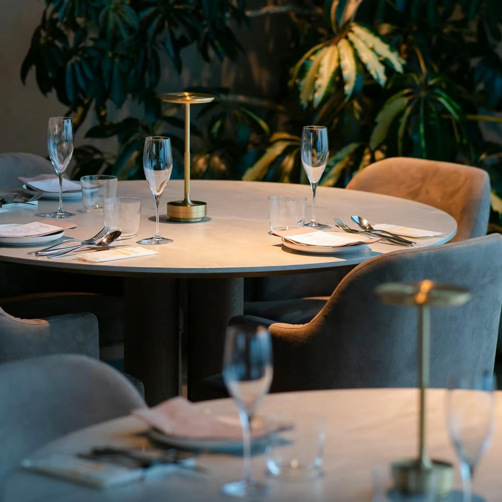 2 Pack Cordless Table Lamps, 5000Mah Rechargeable Table Lamp, 3 Color Stepless Dimming Led Desk Lamp With Memory Function, Porta