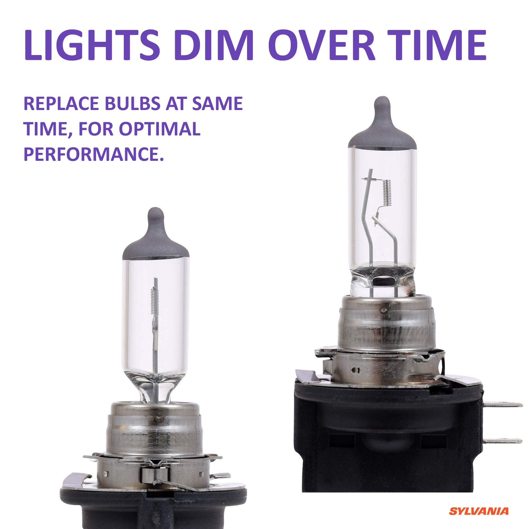 Sylvania - H11B Xtravision - High Performance Halogen Headlight Bulb, High Beam, Low Beam And Fog Replacement Bulb (Contains 2 B