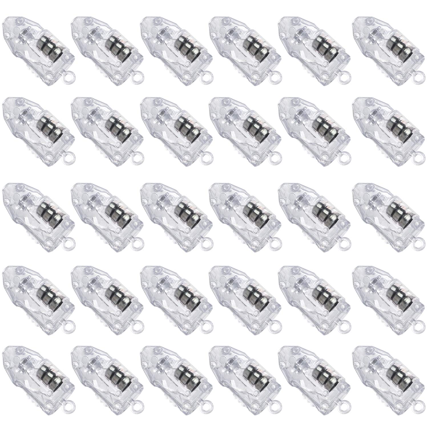 Novelty Place LED Mini Party Lights - 30 Pcs, Long Lasting, Elegant White, Ideal for Lanterns, Balloons, Weddings, Festivals