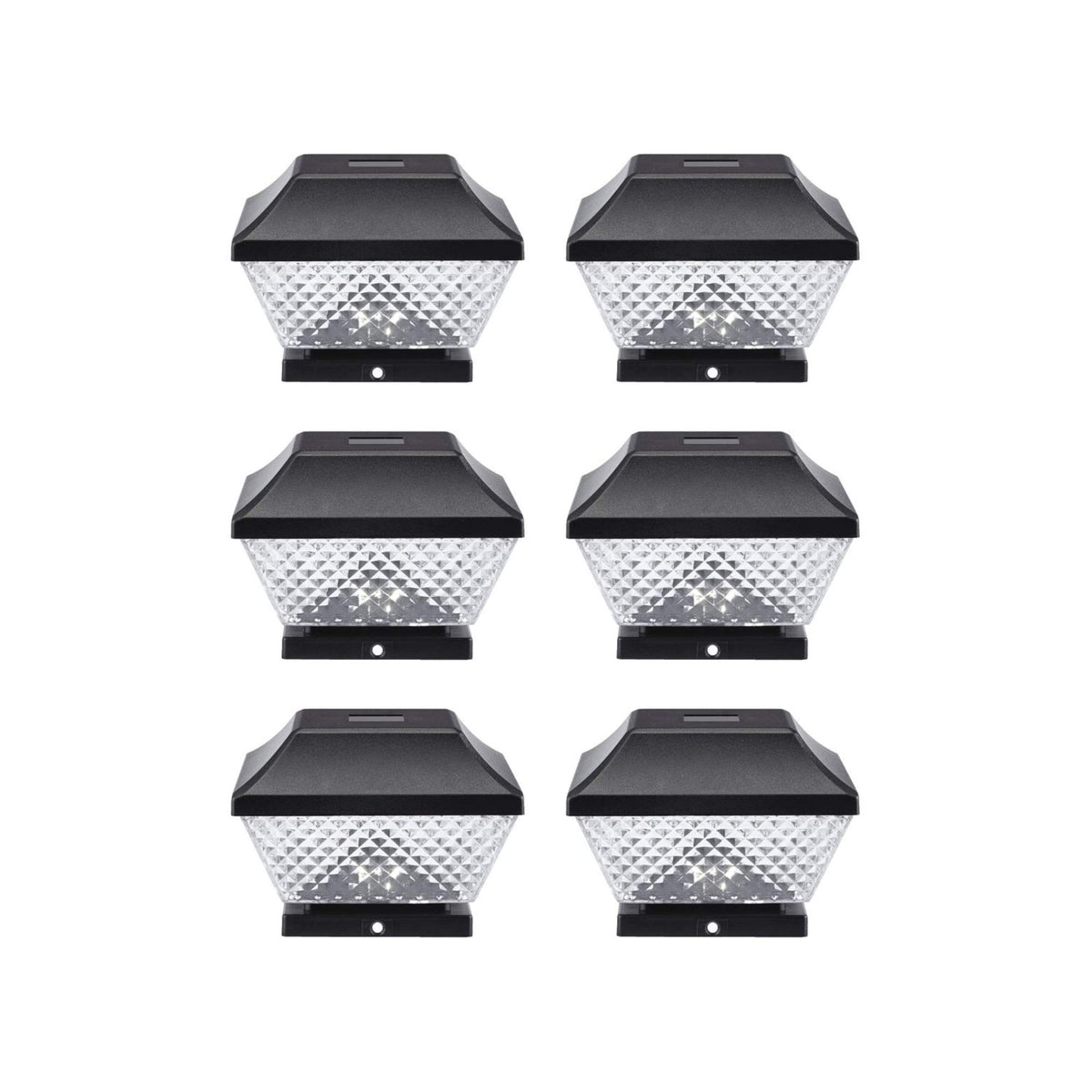 Noma Solar Post Lights | Waterproof Outdoor Cap Lights For 4 X 4 Wooden Posts, Deck, Patio Garden D  Cor Or Fence | Warm White L