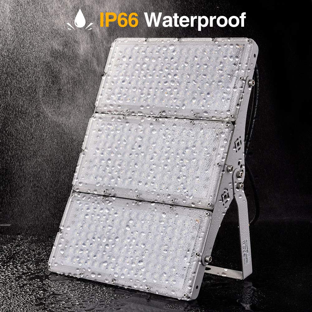 CHARON 300W LED Flood Light - 24000LM, IP66 Waterproof, Daylight White, Model Z0-722
