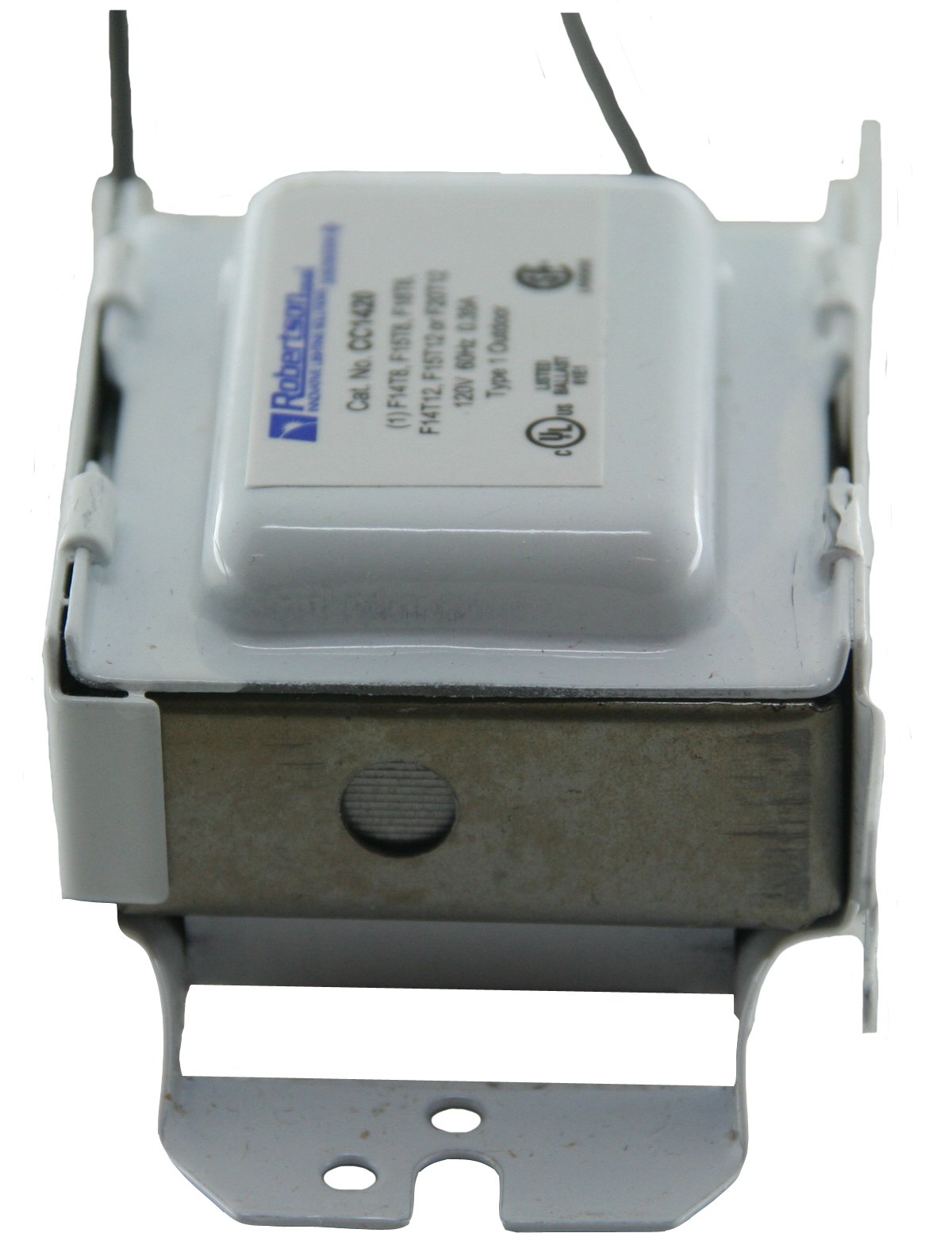 Robertson 3P10061 Cc1420 Am Fluorescent Mballast, Preheat Start, 120Vac, 60Hz, Npf; Operates The Following Lamps 1 F14T8, F15T8, F14T12, F15T12, F20T12,