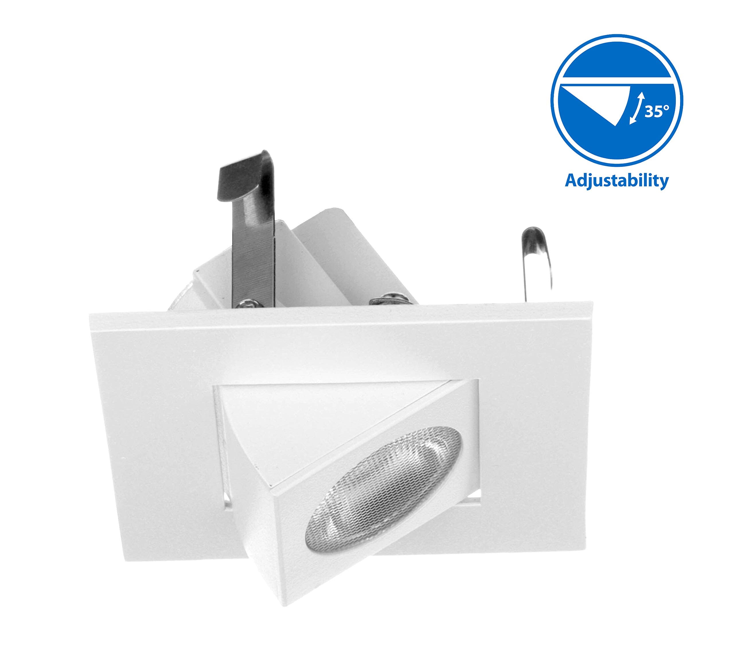 Nicor Lighting Dqr2-Aa-10-120-4K-Wh Downlight, White