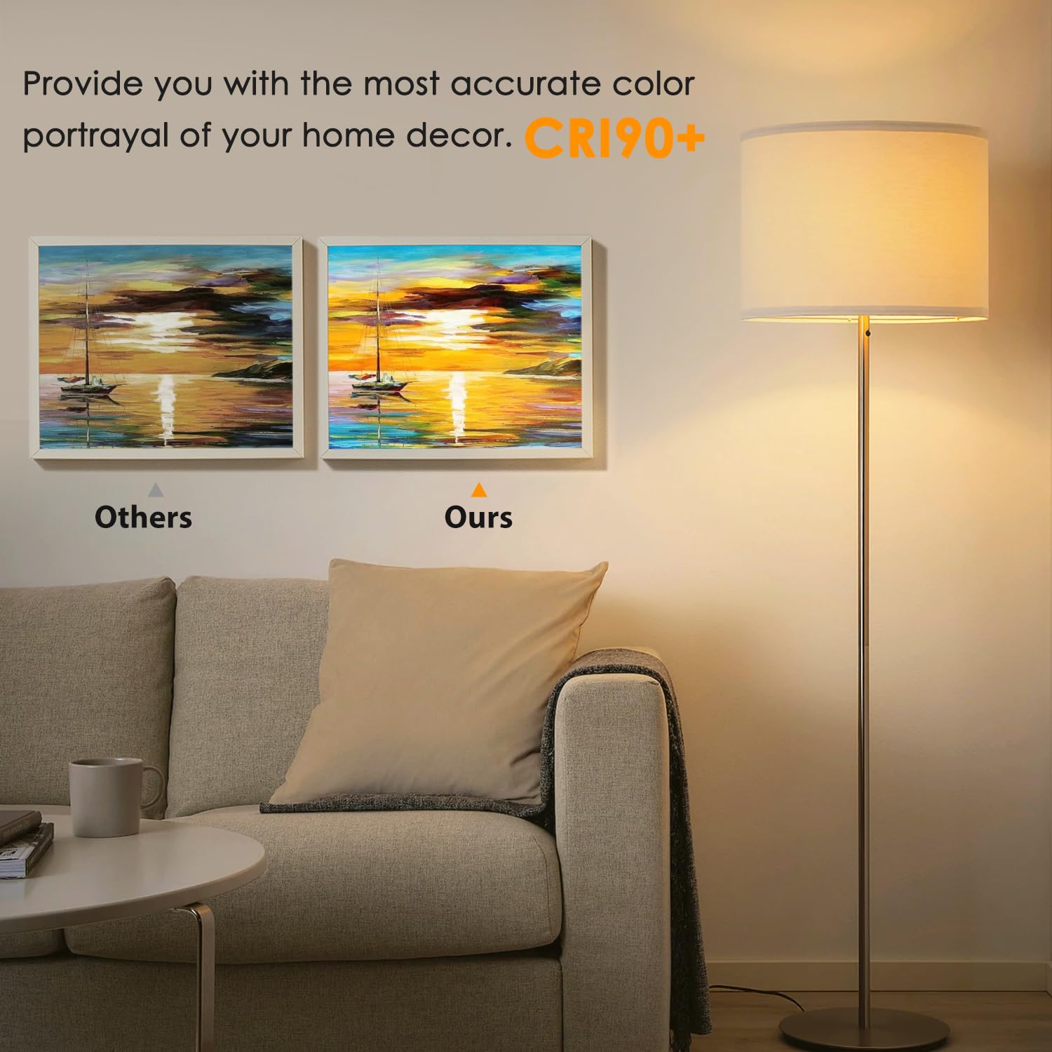 12Packs St64 Large Vintage Led Edison Bulbs, 60W Equivalent 7W, 800Lumens, Dimmable Antique Led Filament, 3000K Warm White, E26