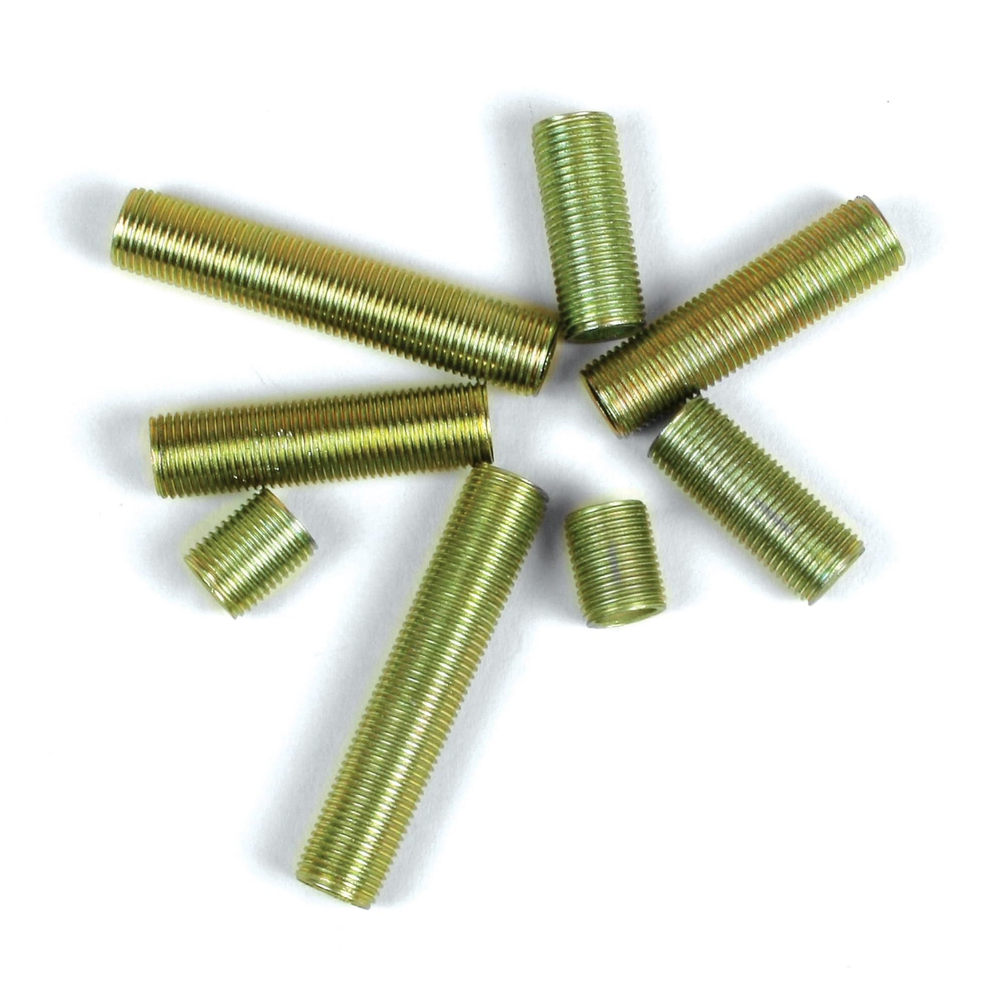 Jandorf Nipple 1/8Ip Assorted Yel Zinc