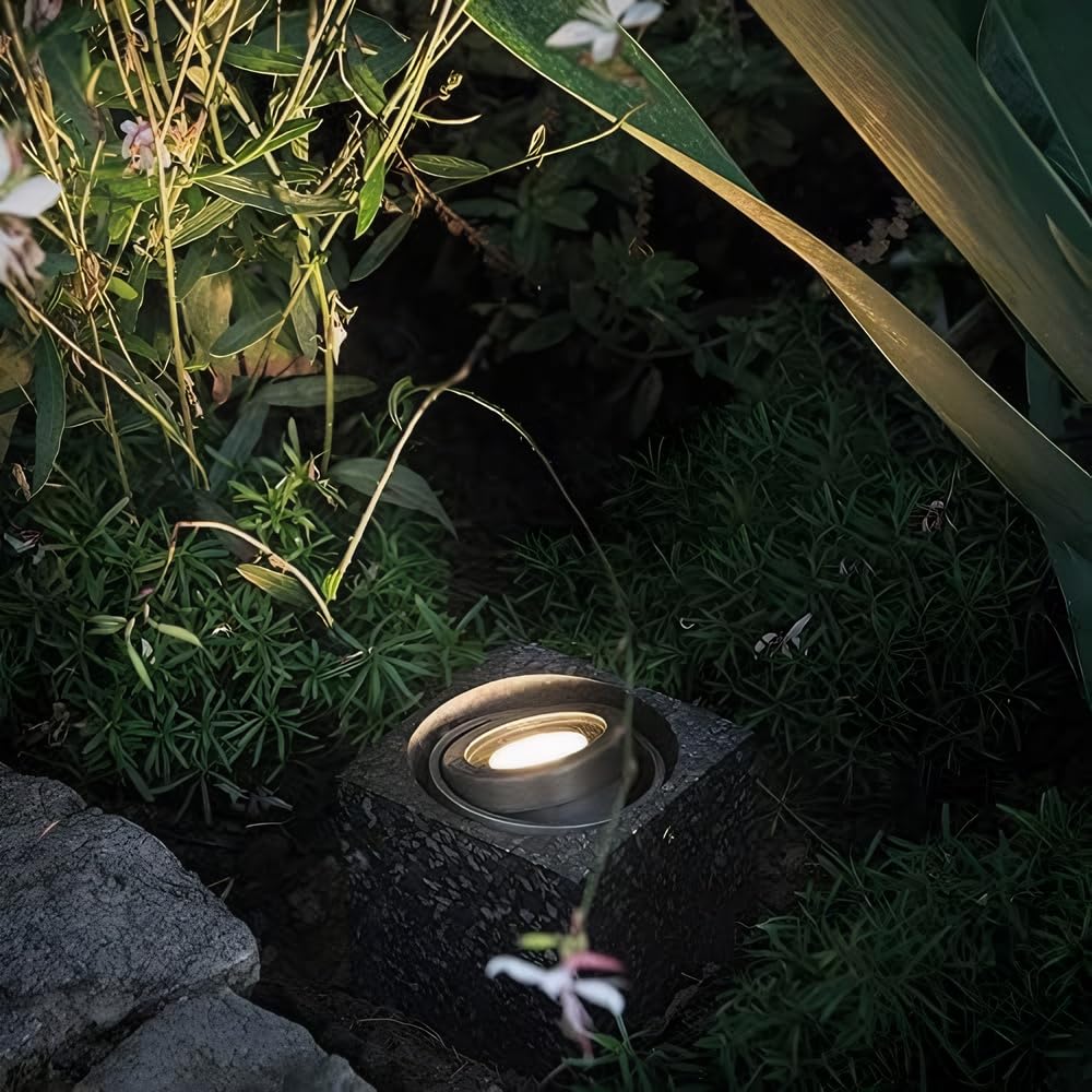 Makergroup MR16 LED Bulb, 3W Warm White 2700K-3000K, Aluminum, 3-Pack, Low Voltage Landscape Lighting