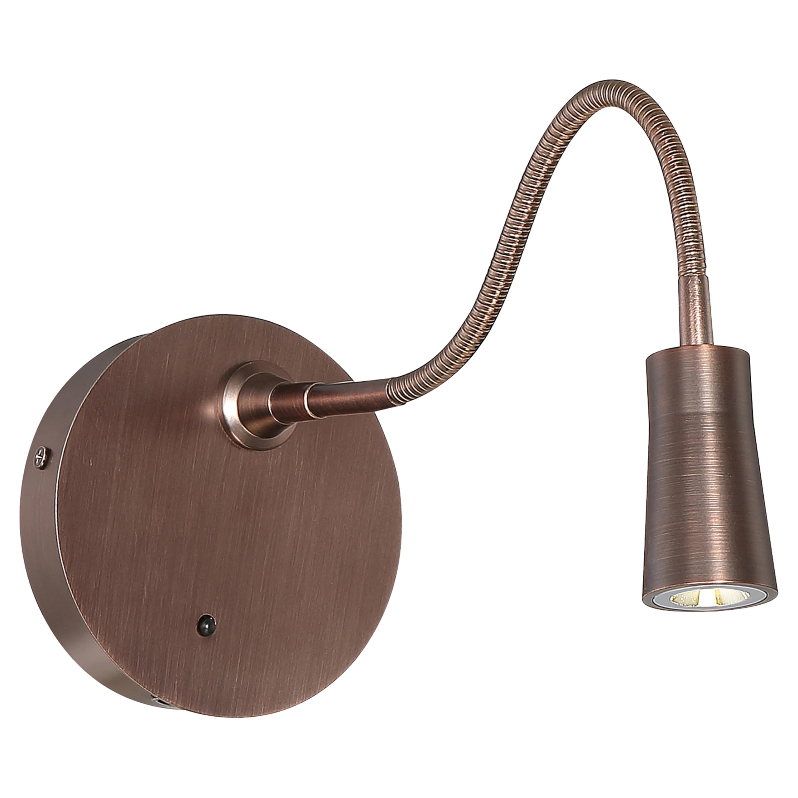 Epiphanie - LED Light Gooseneck Wall Lamp - Bronze Finish