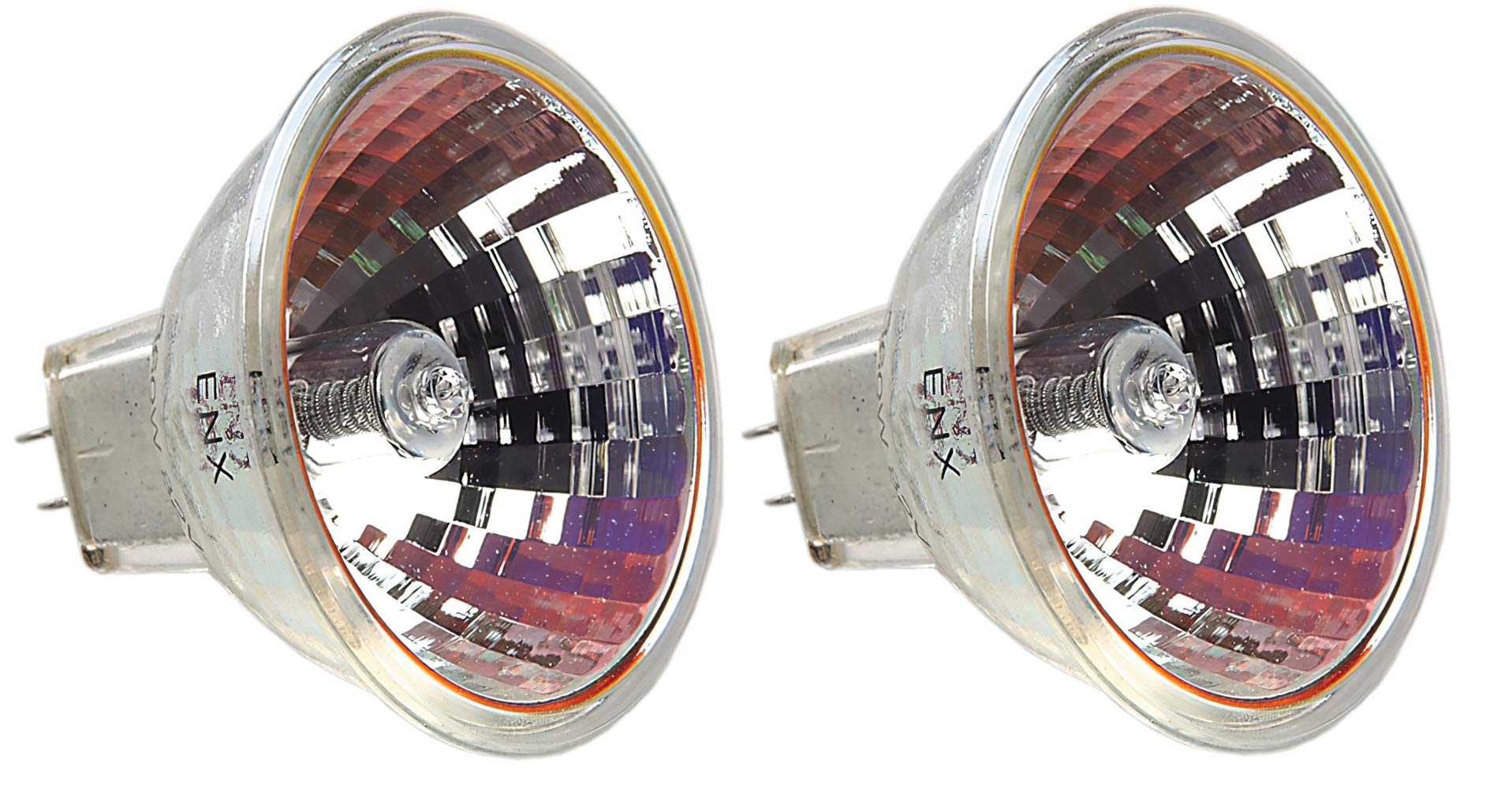 EiKO ENX Dichroic Reflector Light Bulb, 82V, 360W, GY5.3 Base, 3300K, 2 Count