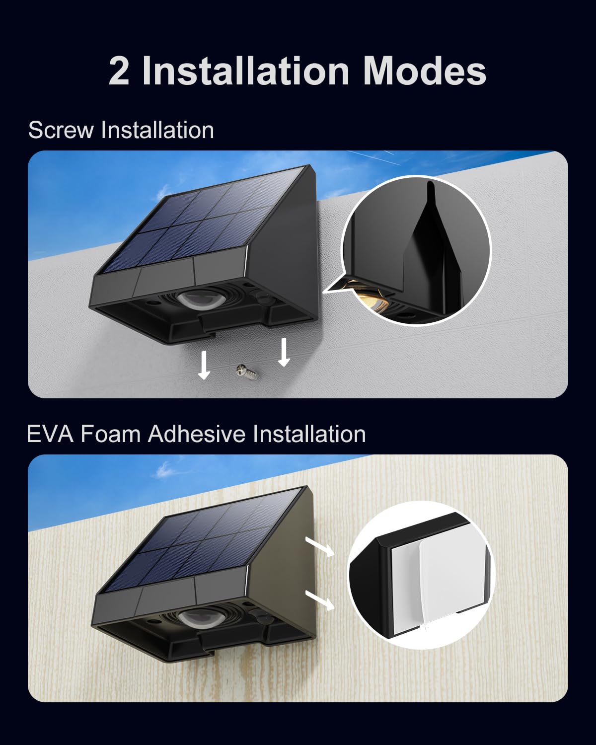 16 Pack Decorative Solar Powered Fence Lights Outdoor Waterproof With Cool White Led Spot Lens, For Outside Wall, Deck, Patio, Y