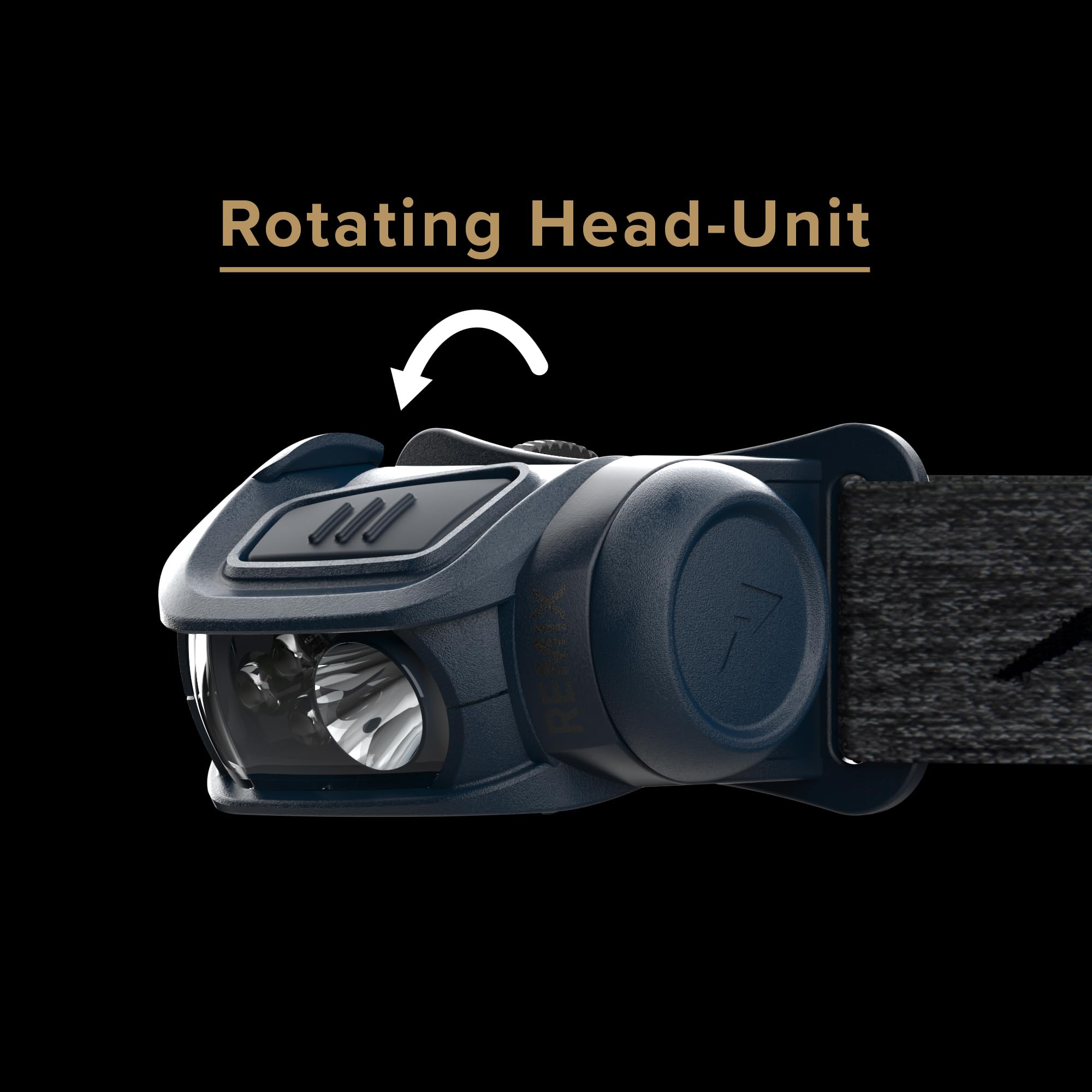 Princeton Tec Remix Led Headlamp (Blue/Dark Blue, 450 Lumens White And Red)