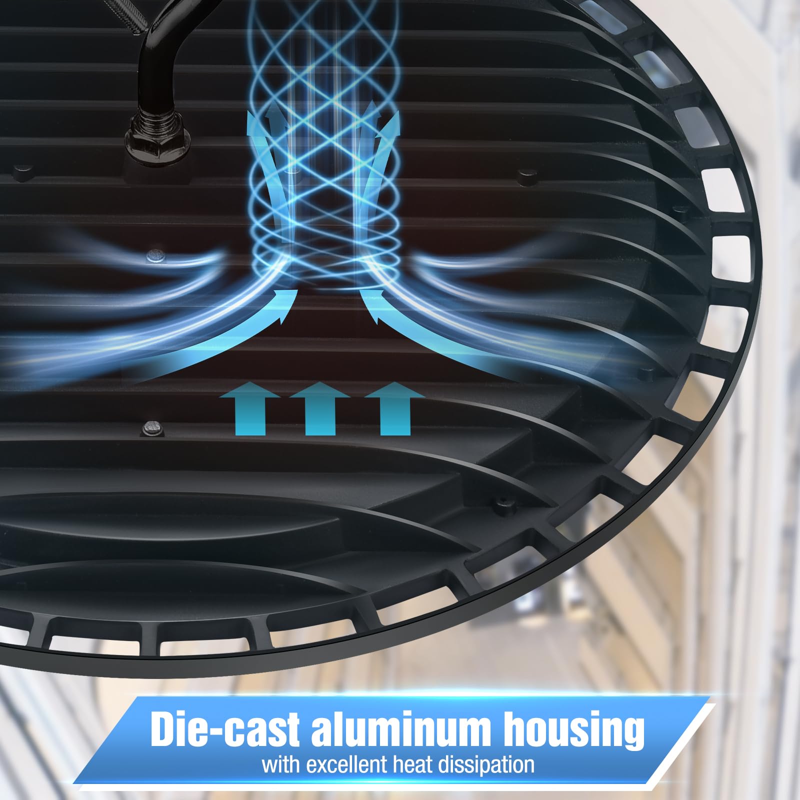 Yanycn 12 Pack 200W Ufo Led High Bay Light Fixture,120Vac,30800Lm,5000K Daylight Commercial Shop Bay Lighting,[850W Mh/Hps Equiv