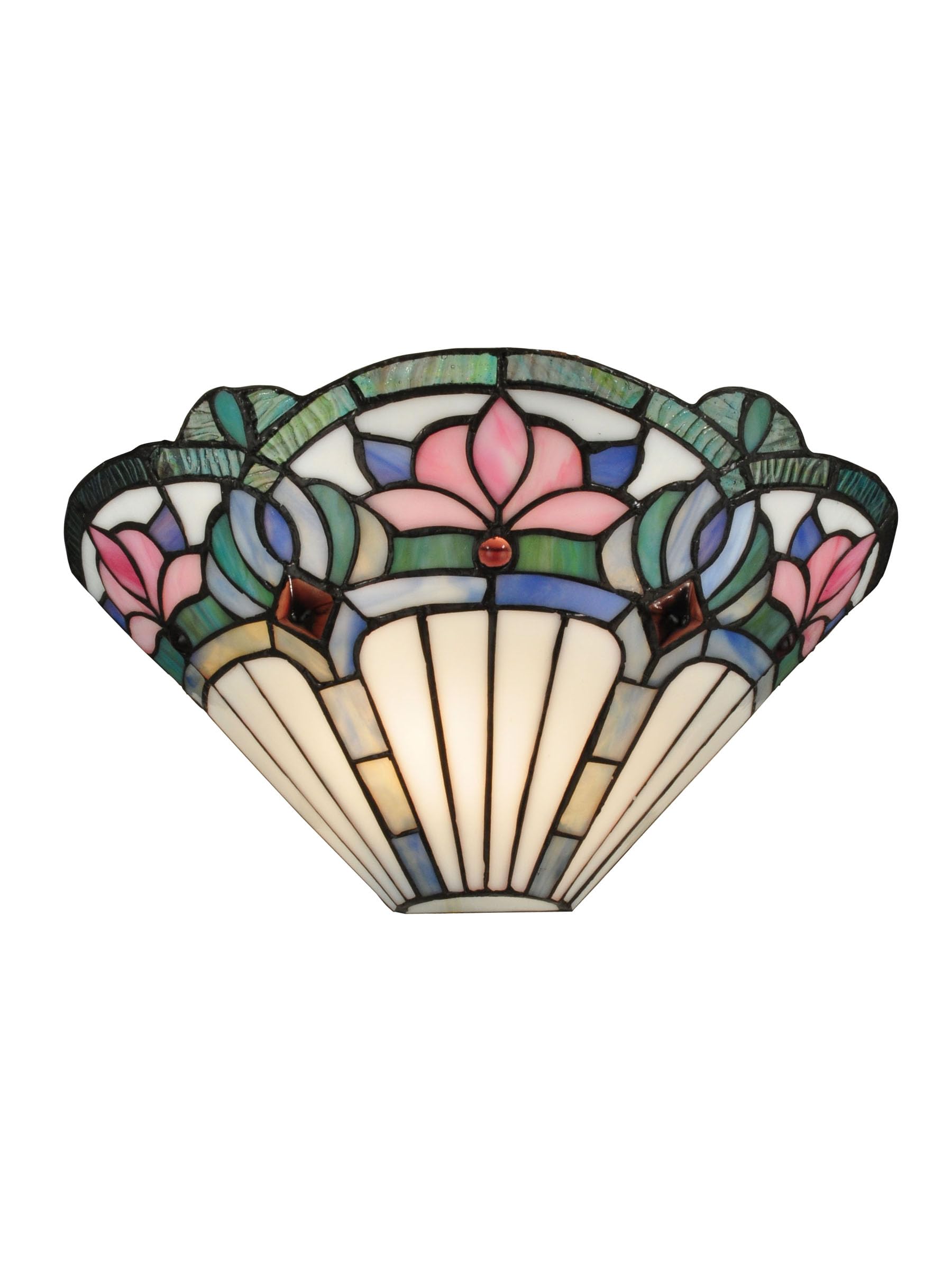 Dale Tiffany Windham Multicolor Metal Wall Sconce - Elegant Home Lighting Decor