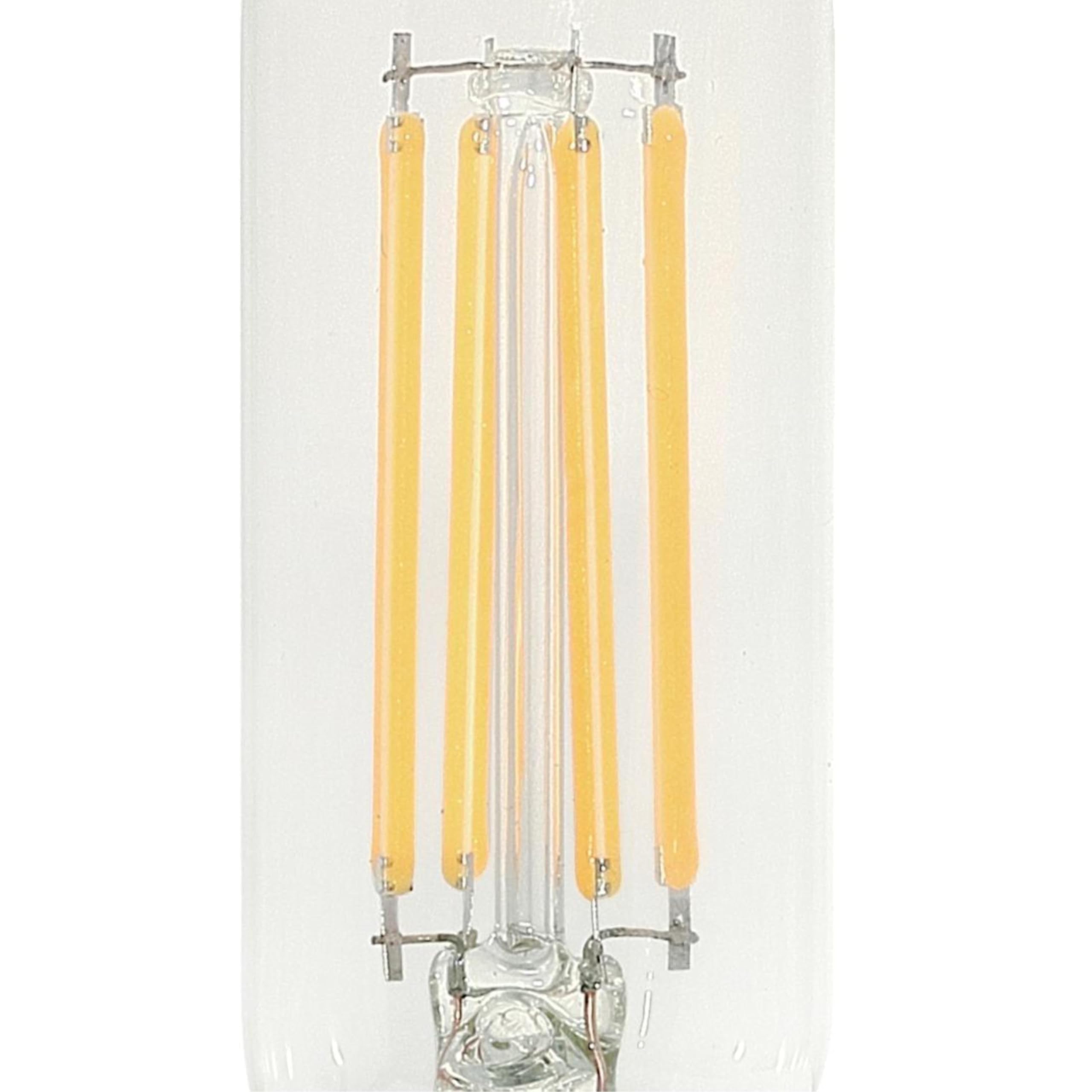 Westinghouse Lighting 5336020 5 Watt (60 Watt Equivalent) T8 Dimmable Clear Filament Led Light Bulb, Intermediate Base, 6 Pack