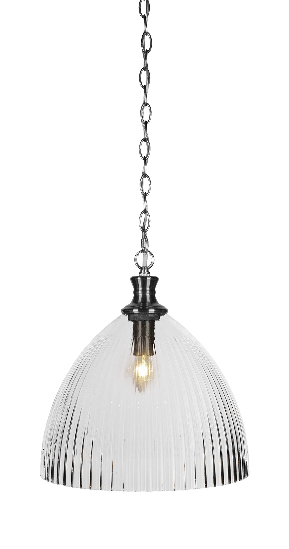 Toltec Lighting Carina 1 Light Pendant In Brushed Nickel (95-Bn-4690)