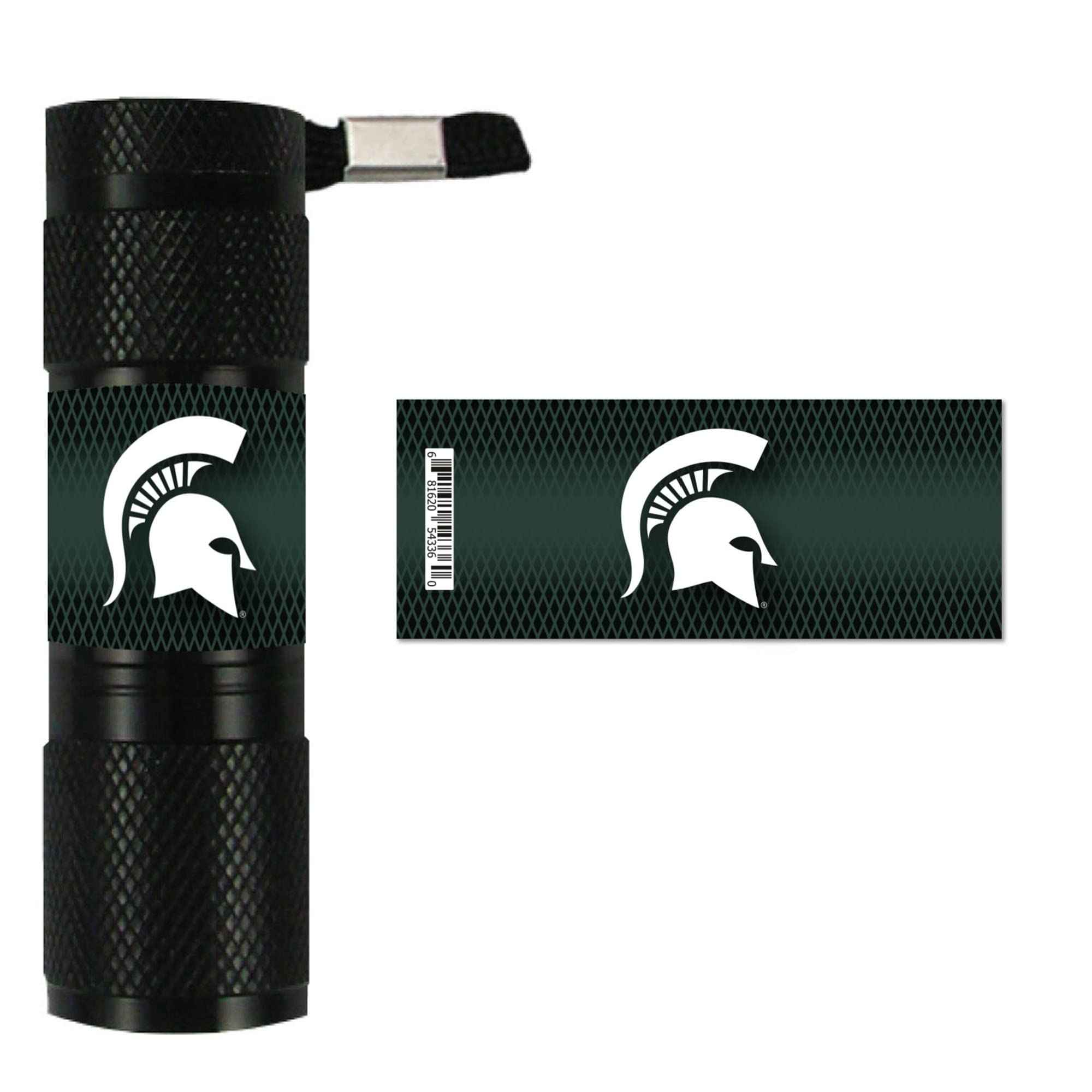 FANMATS 62381 Michigan State University LED Pocket Flashlight - 3.5in. X 1in.