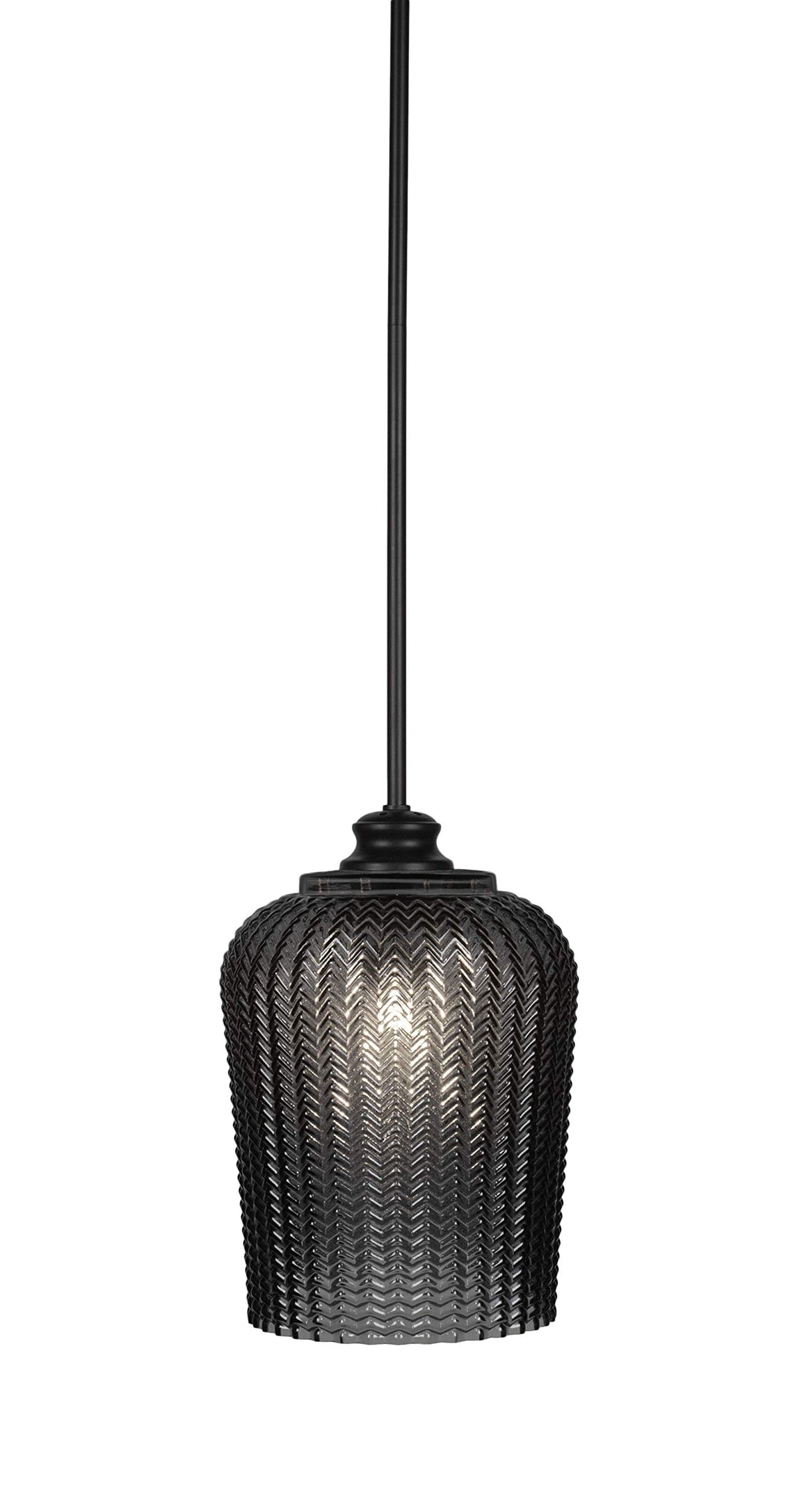 Cordova 1 Light Pendant In Matte Black (71-Mb-4282)