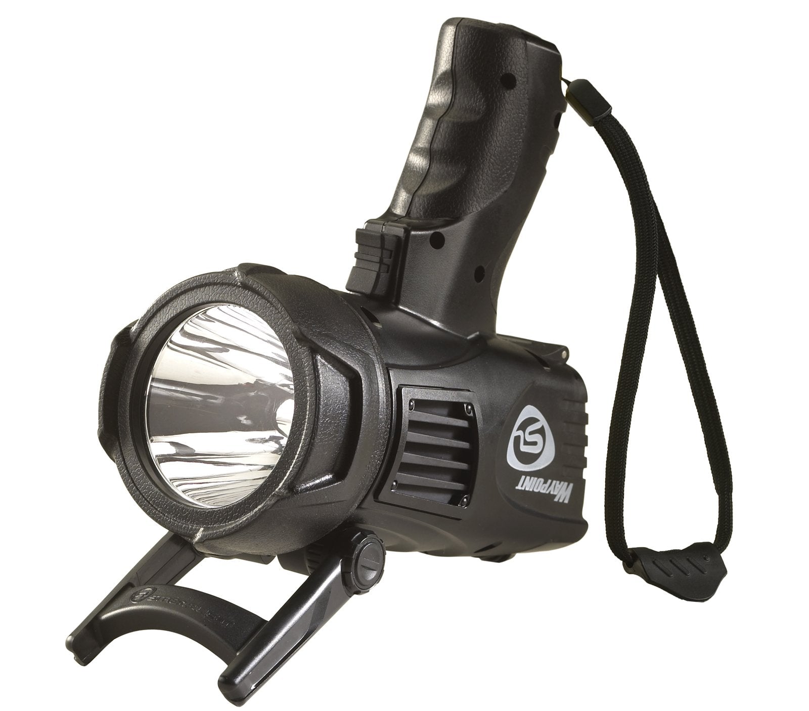 Streamlight 44902 Waypoint 550-Lumen Led Pistol-Grip Spotlight With 12-Volt Dc Power Cord And Polymer Mount/Holder, Black