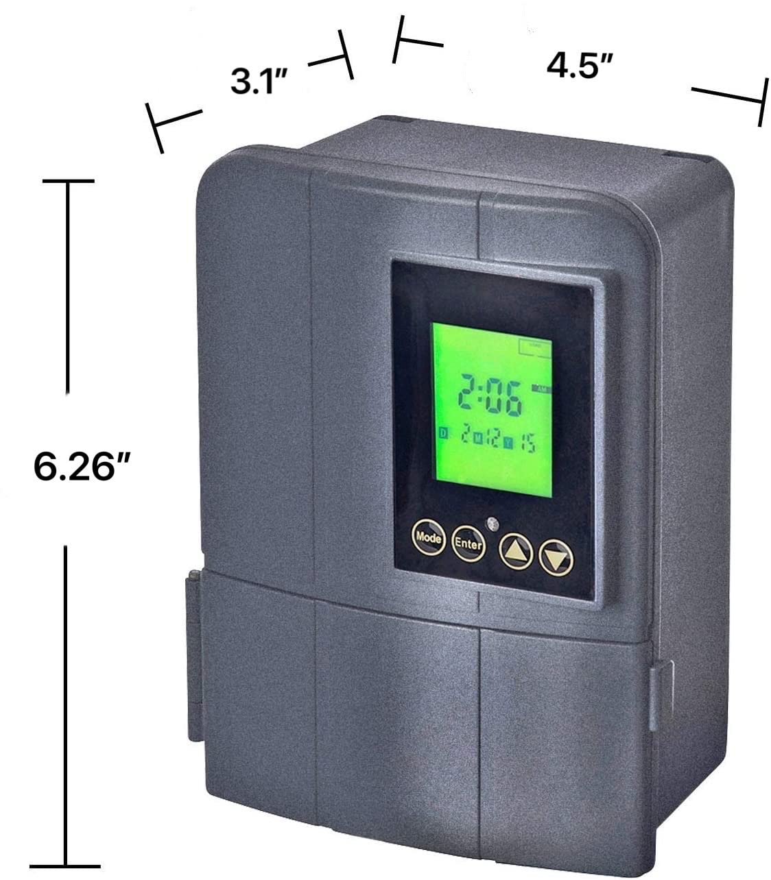 Wohenhao 50W Toroidal Core Landscape Lighting Transformer with Dusk-to-Dawn Timer - Black, Model 350