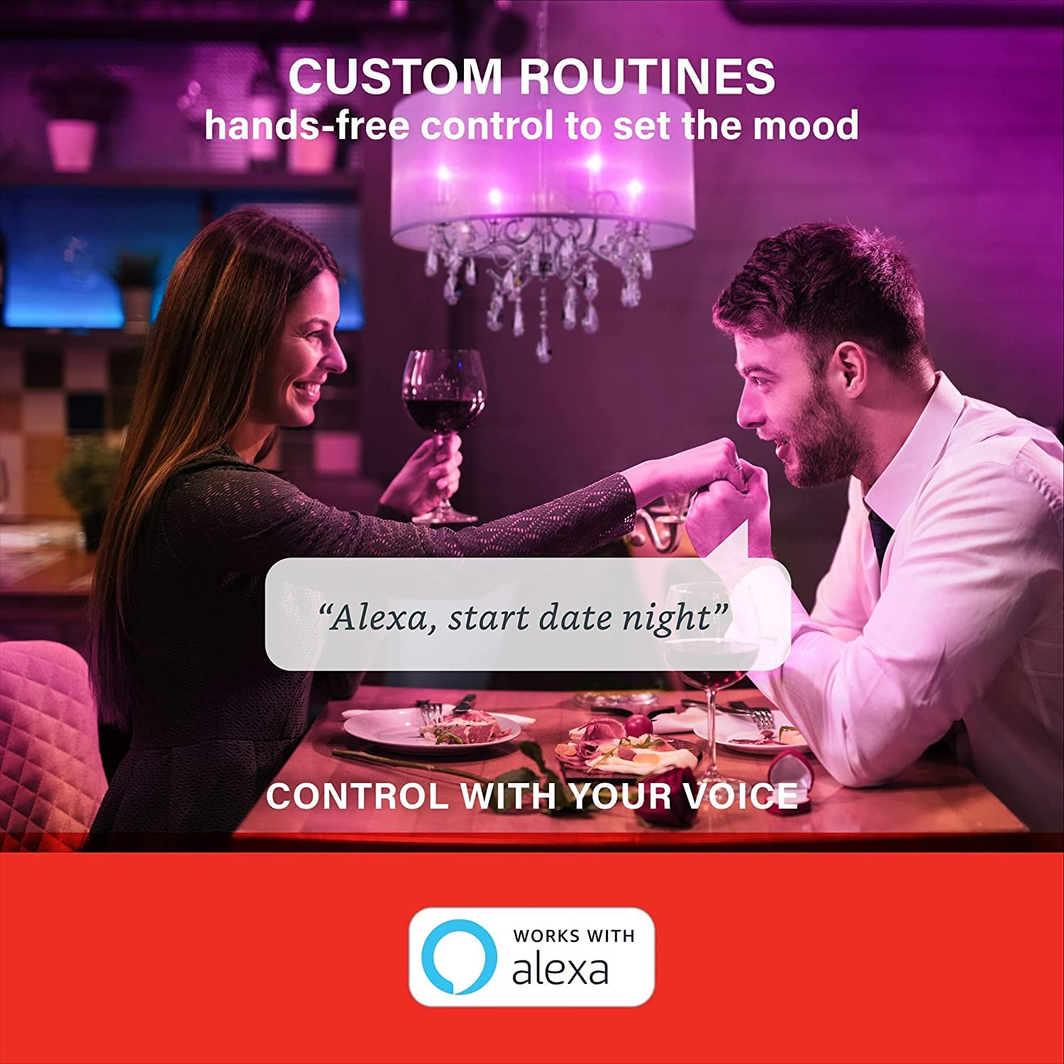 Sengled Alexa Light Bulb, E12 Smart Bulb, Instant Pairing With Alexa Devices, Candelabra Light Bulbs, Smart Chandelier Light Bul